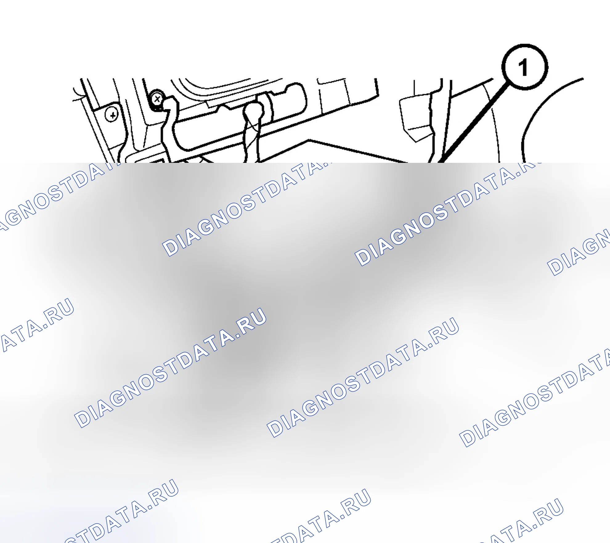 Рис. 4: ДЕМОНТАЖ. Dodge Grand Caravan IV