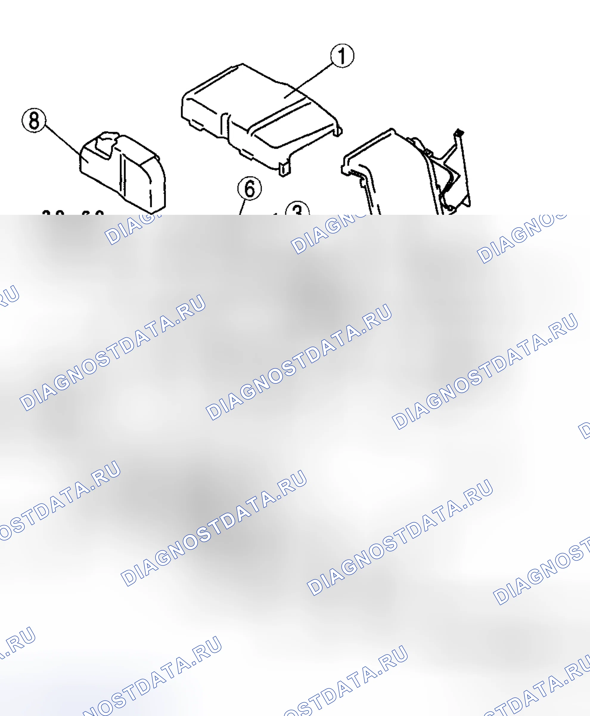 Рис. 2: СНЯТИЕ / УСТАНОВКА БАТАРЕИ [L3]. Mazda 5 I