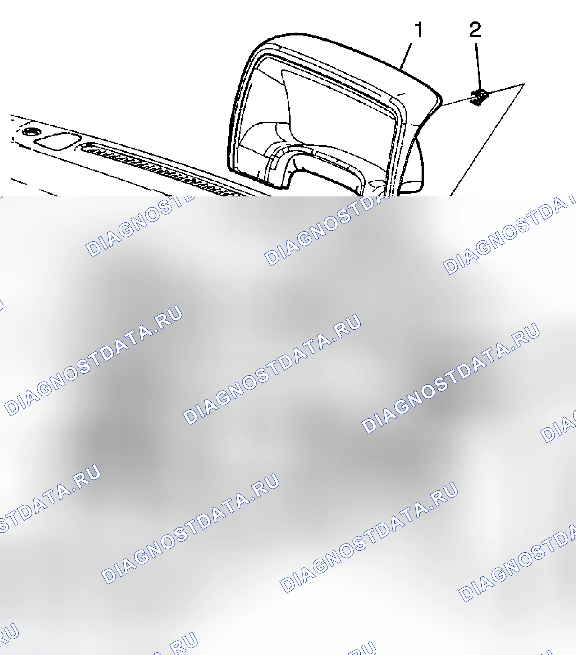 Рис. 8: Замена обивка приборной панели (правый привод). Hummer H3 I