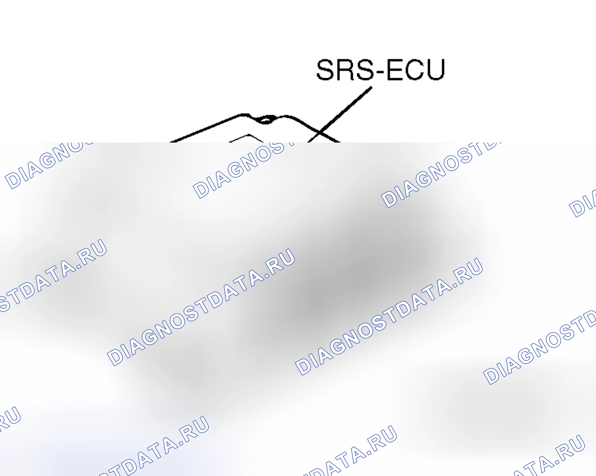 Рис. 297: SRS-ECU. Honda Grace I