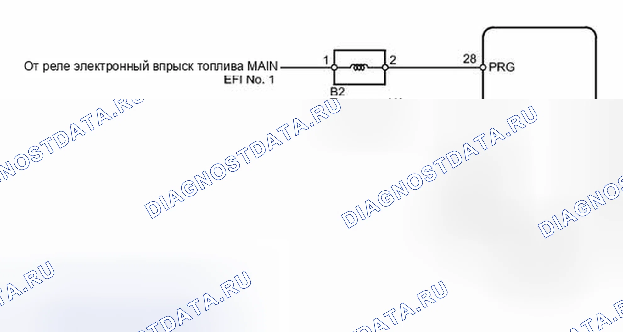 Рис. 334: электросхема. Toyota RAV4 III рестайлинг