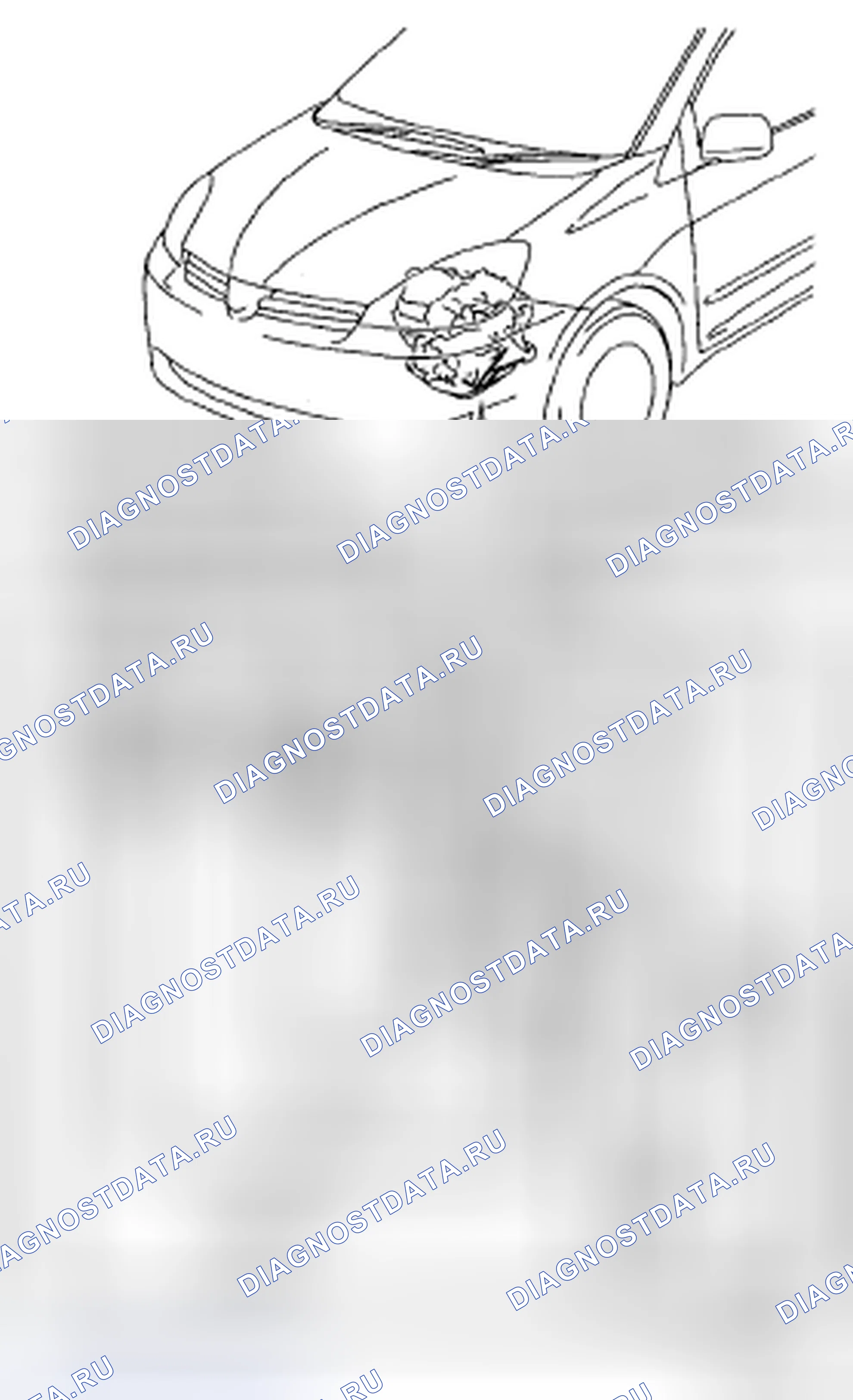 Рис. 403: ГИДРАВЛИЧЕСКОЕ ИСПЫТАНИЕ. Toyota Sienna II рестайлинг