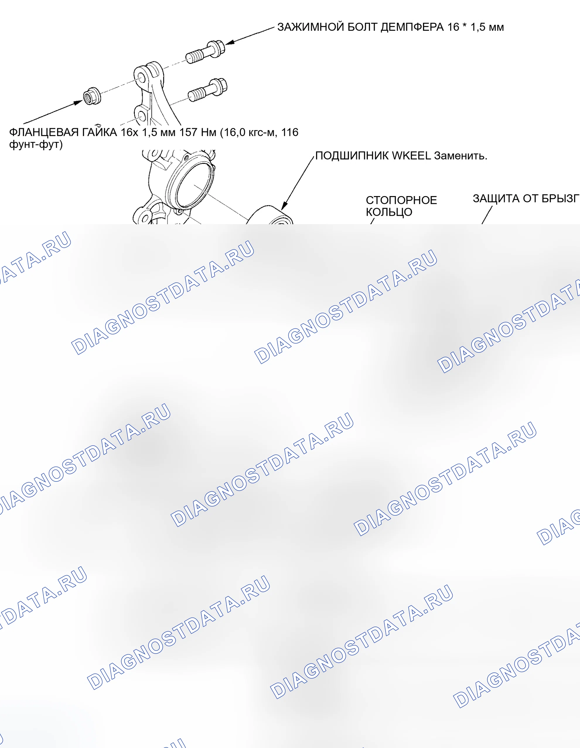 Рис. 1: Разнесенный вид. Honda Odyssey III