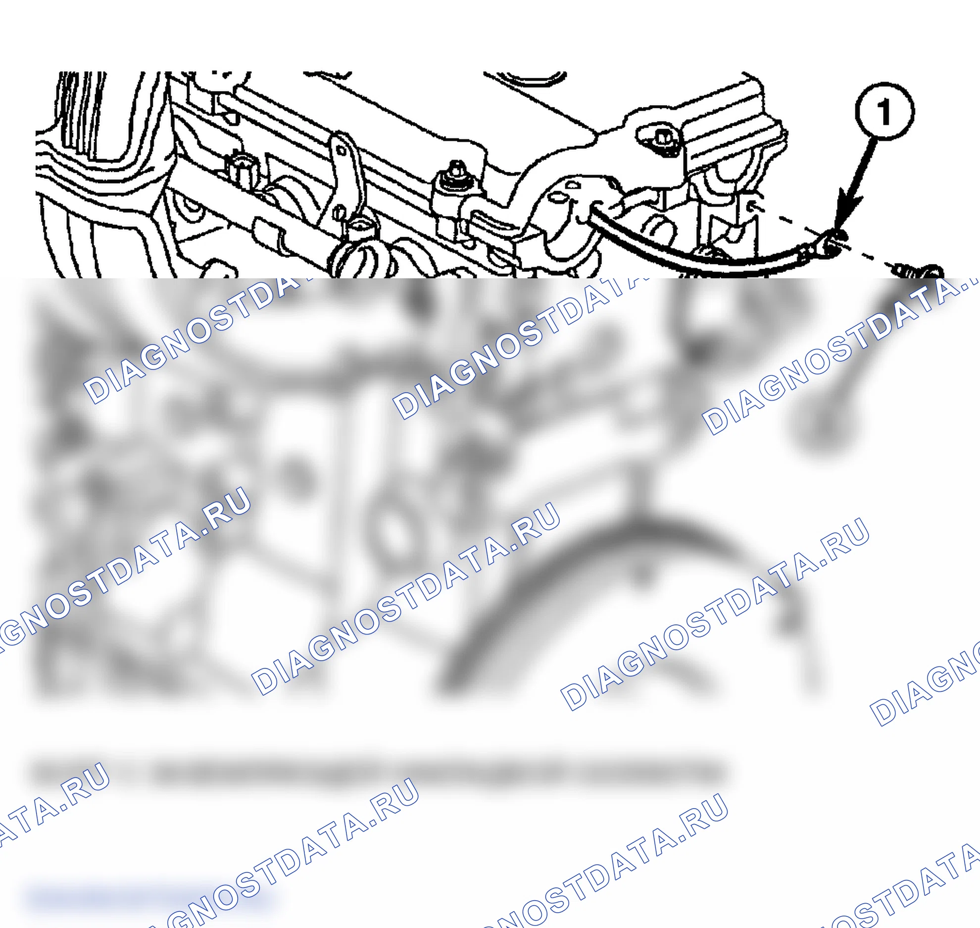 Рис. 6: ДВИГАТЕЛЬ 2,4 л. Jeep Liberty I