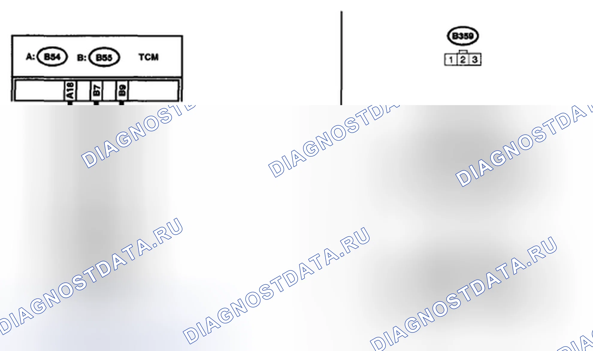 Рис. 726: электросхема. Subaru Outback BP рестайлинг