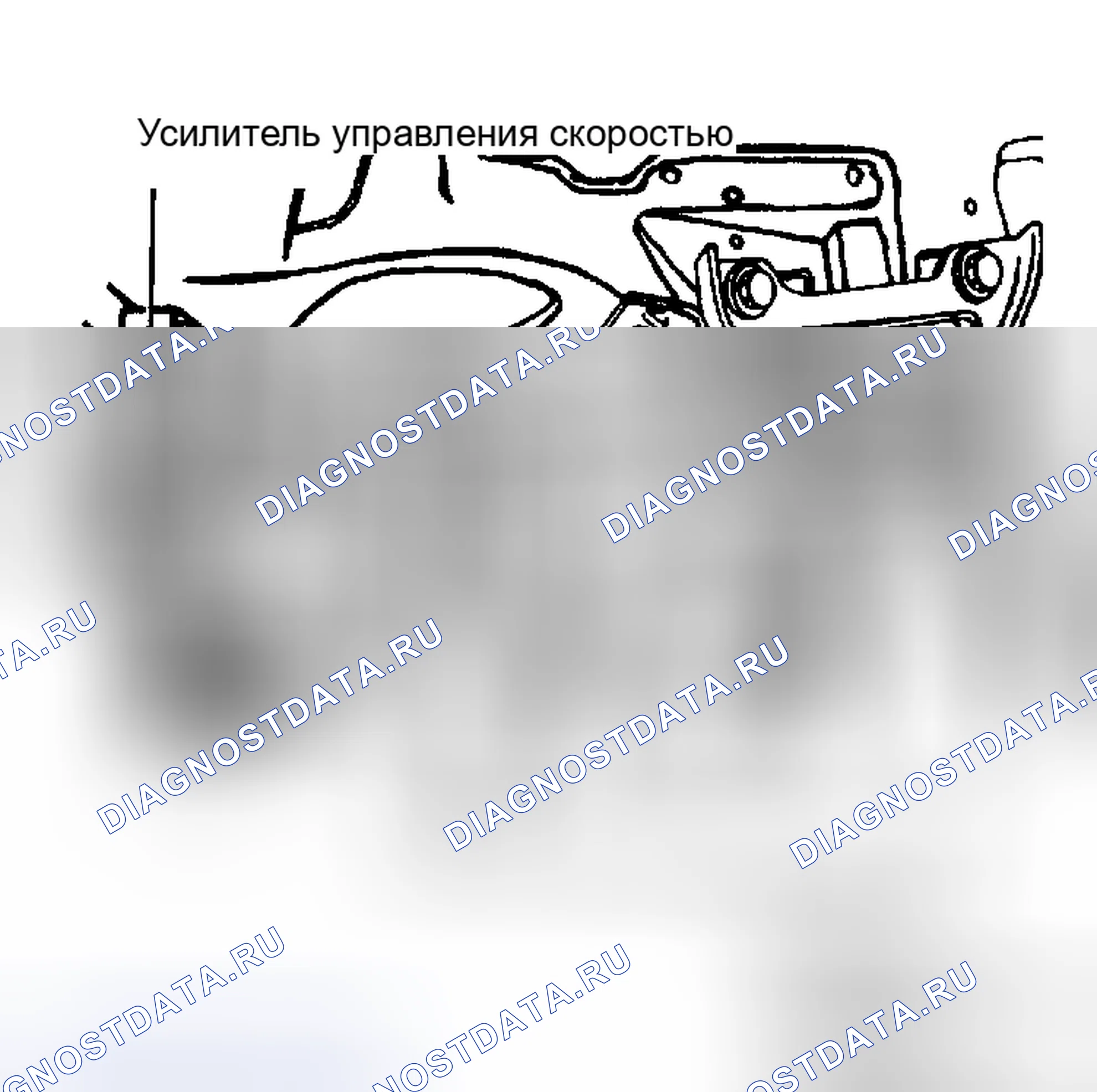 Рис. 3: Расположение компонентов (3 из 7). Ford Mustang III рестайлинг