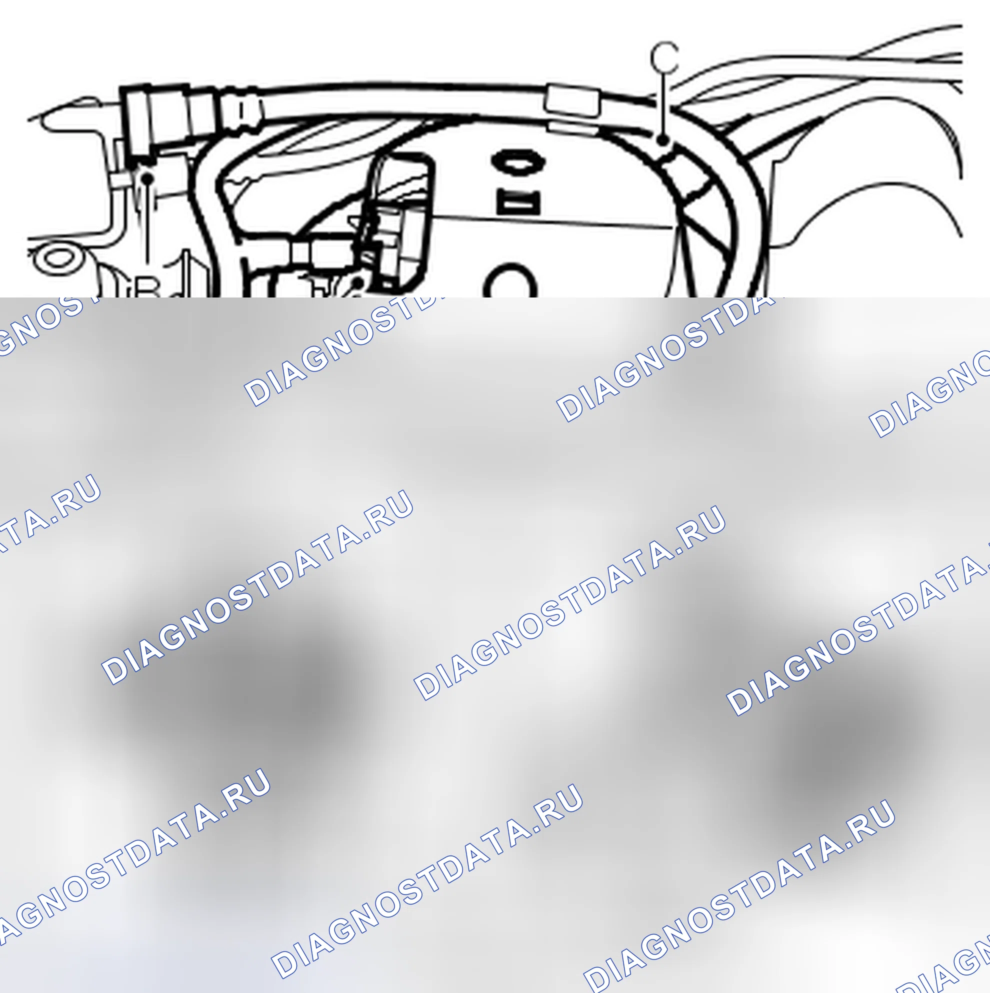 Рис. 121: Для снятия. Saab 9-3 II