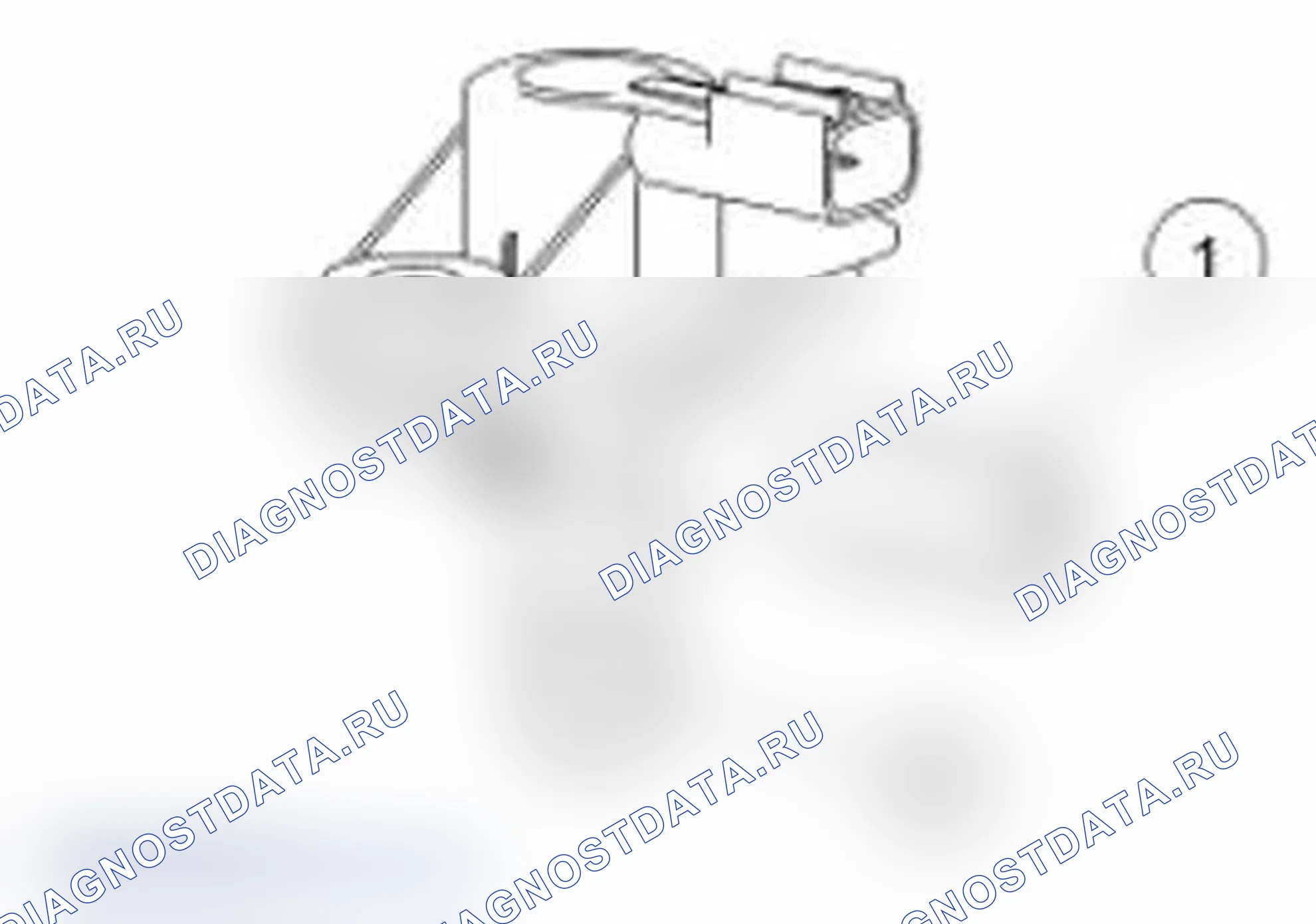 Рис. 40: Клапан продувки EVAP. Ford Escape III