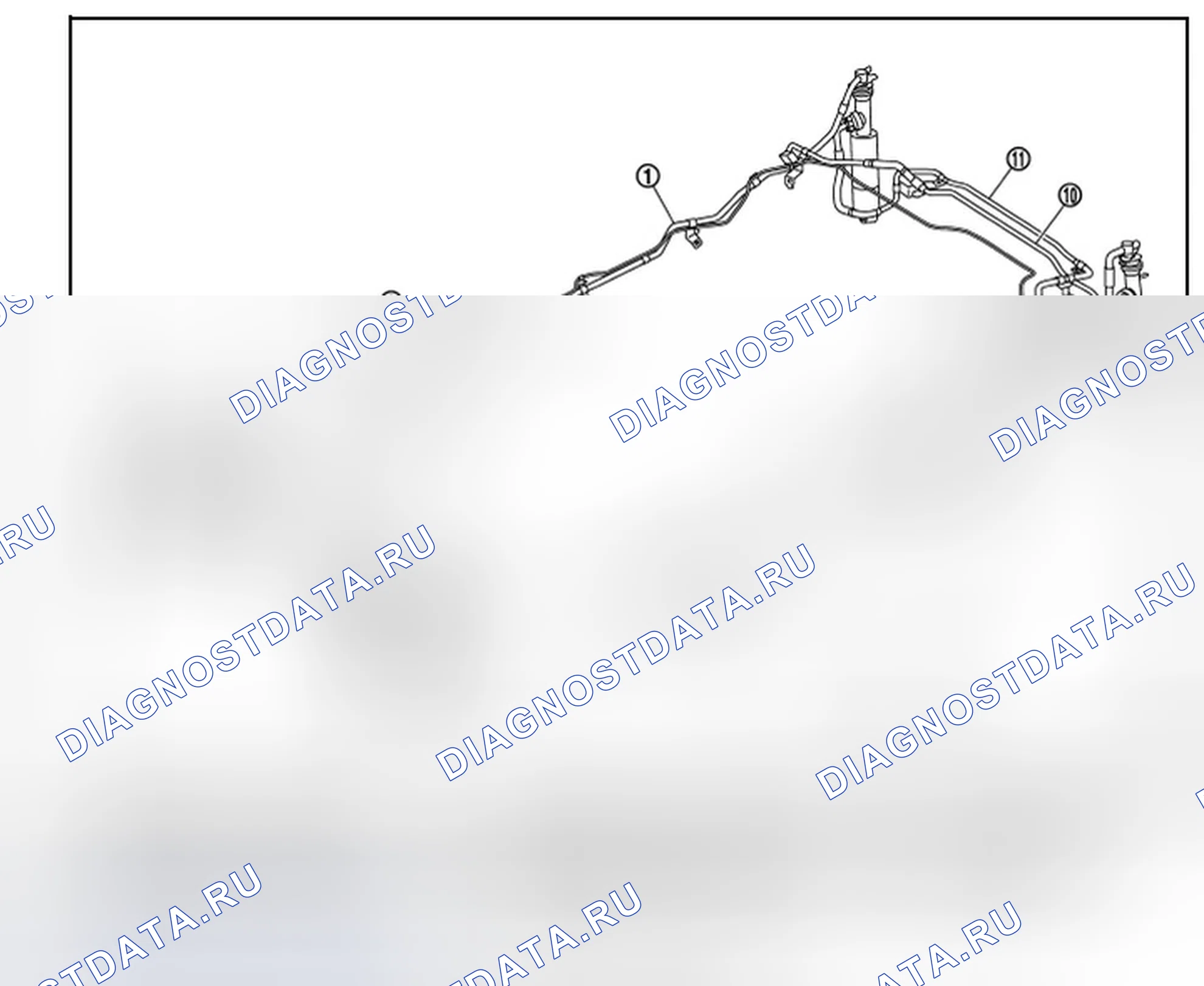 Рис. 1: Расположение компонентов. Infiniti QX56 II