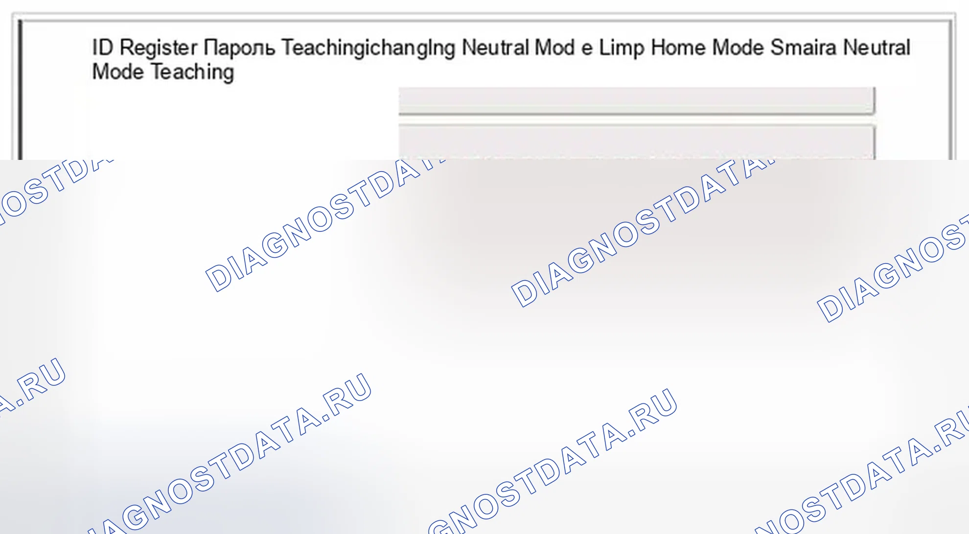 Рис. 144: Функция Limp Home. Hyundai Azera II
