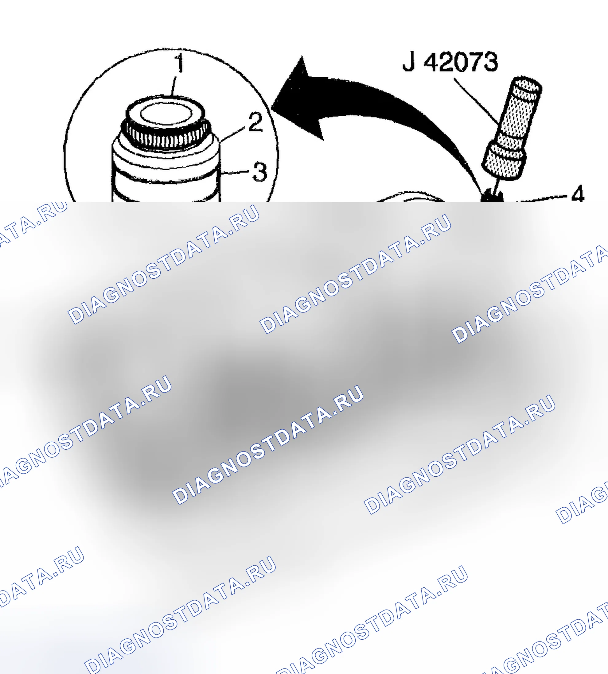 Рис. 270: Процедура установки. Chevrolet Chevy Express H2500 