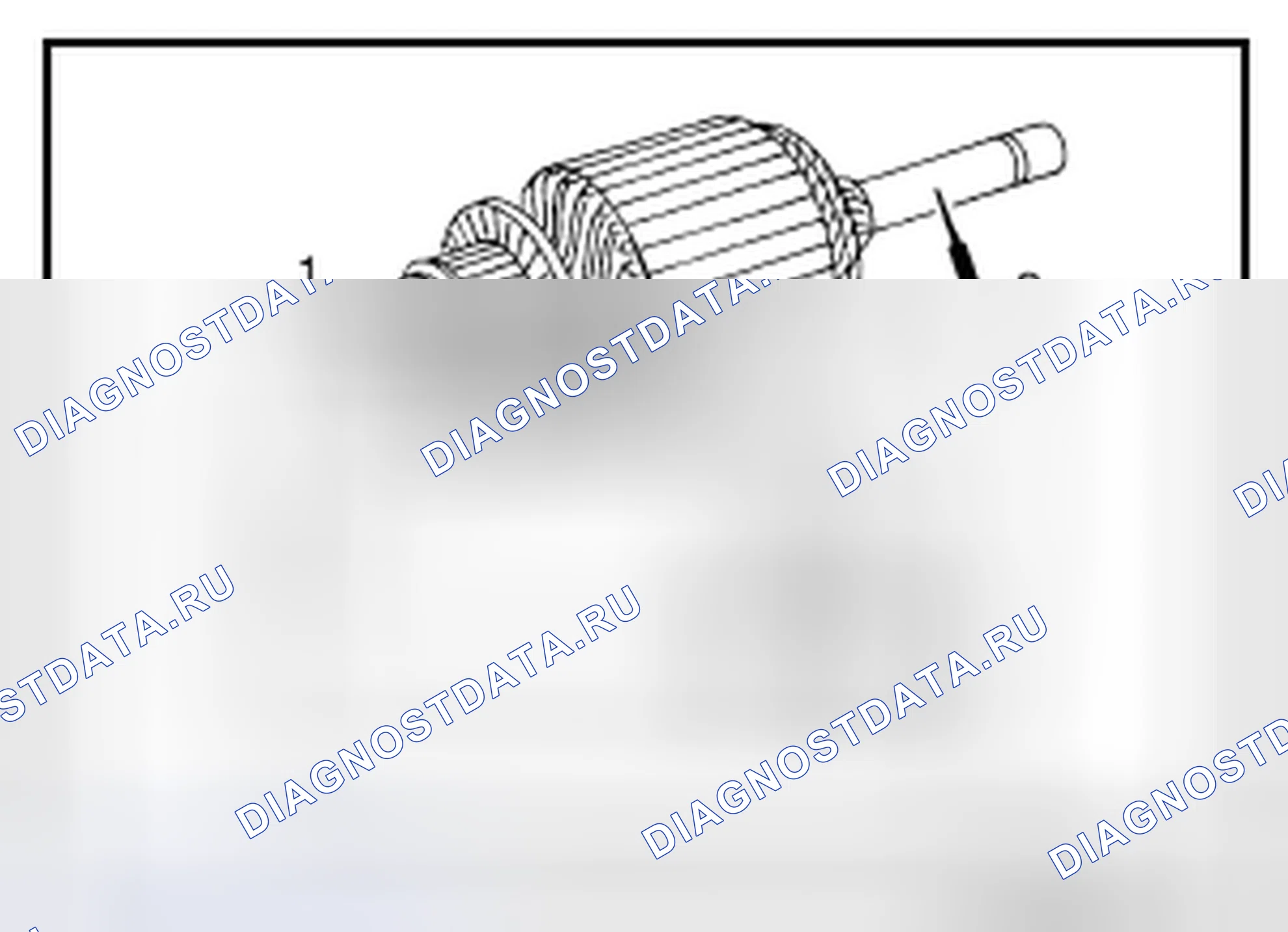Рис. 28: Проверка якоря. Audi RS6 C8