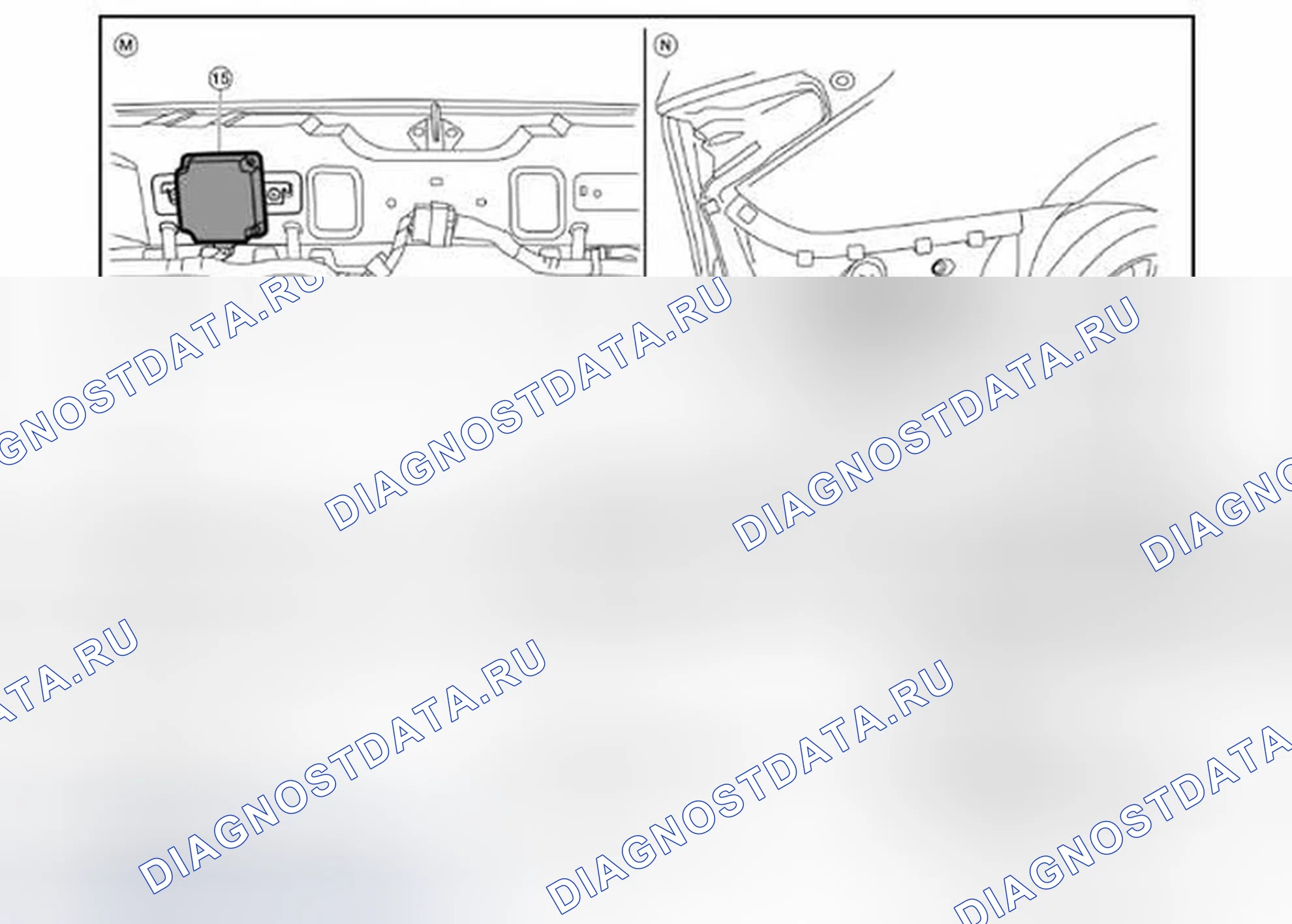 Рис. 165: Описание компонентов. Infiniti QX60 I