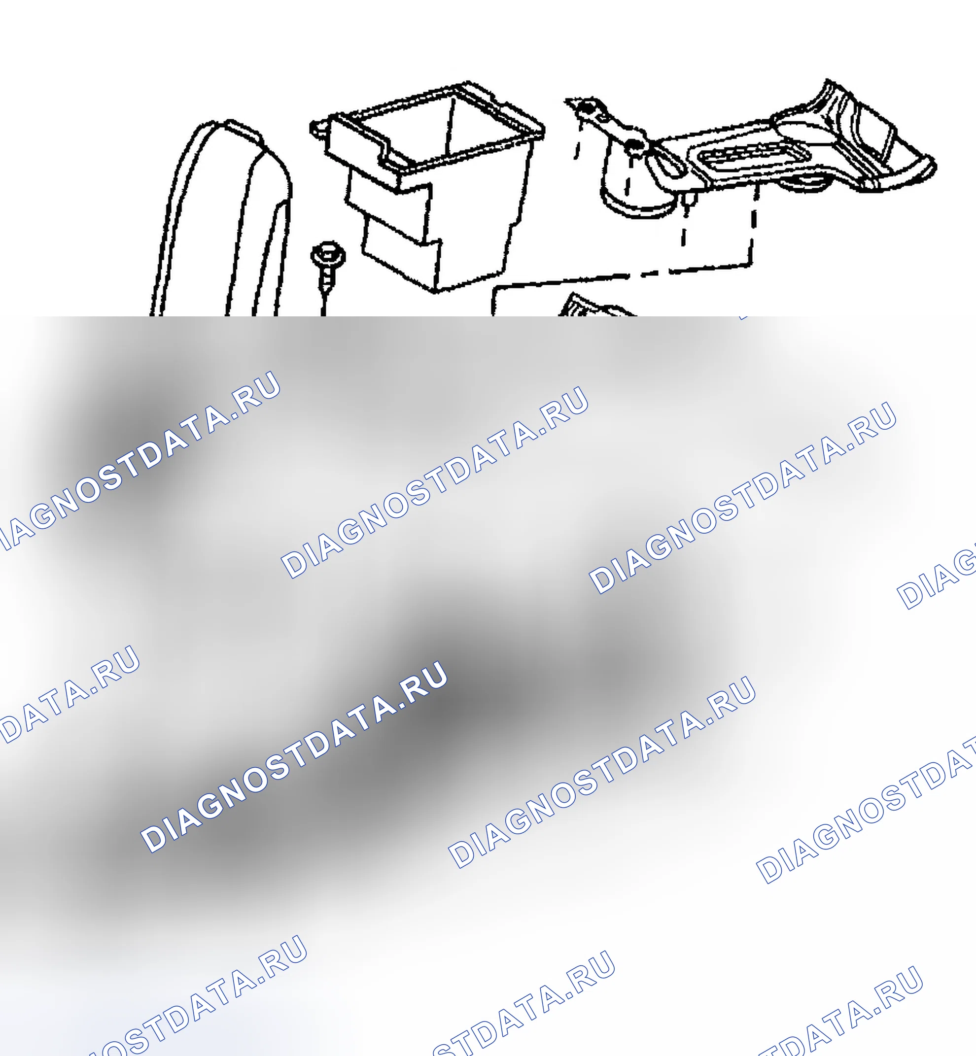 Рис. 412: Порядок демонтажа. Chevrolet TrailBlazer I