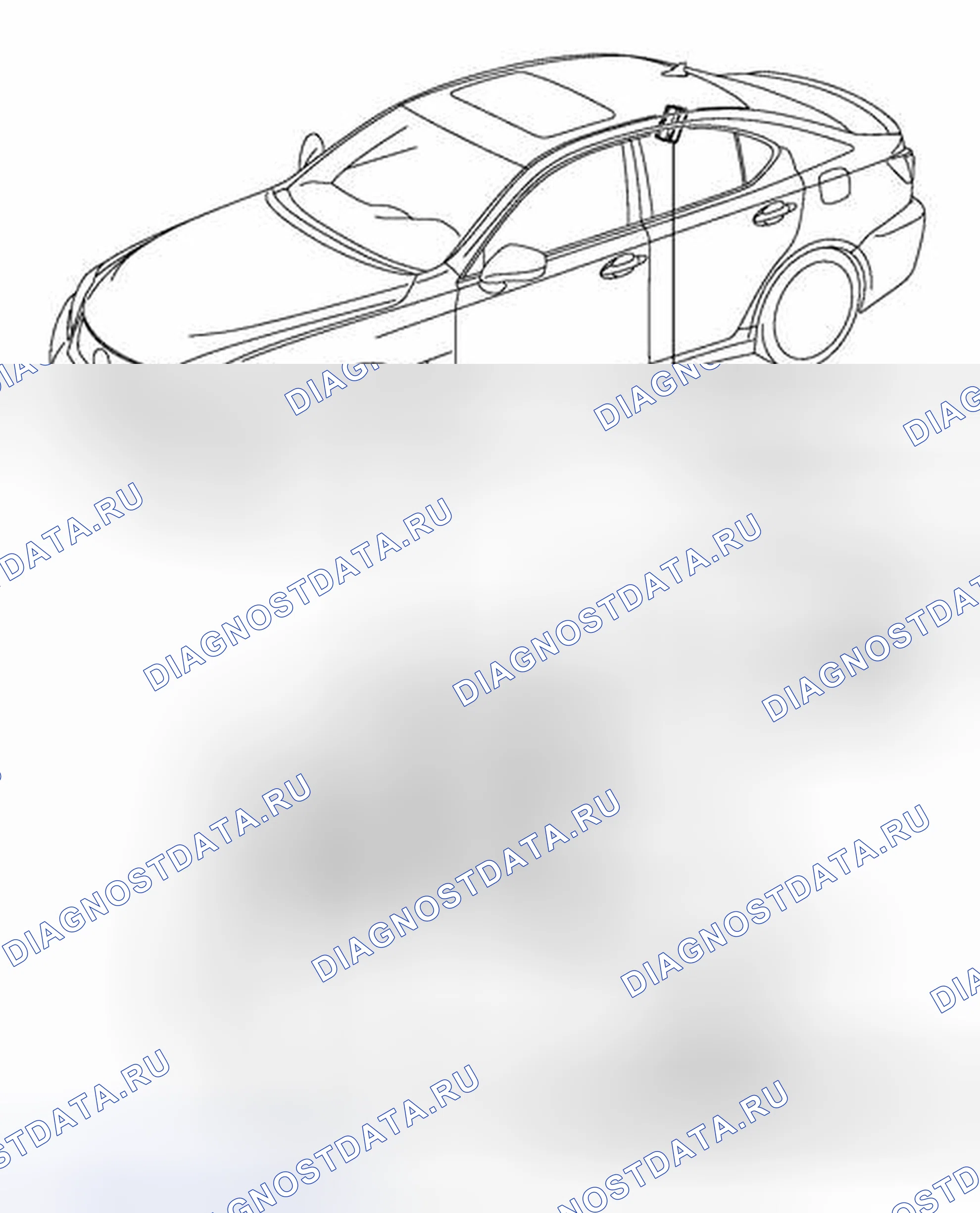 Рис. 211: ИЛЛЮСТРАЦИЯ. Lexus IS F I
