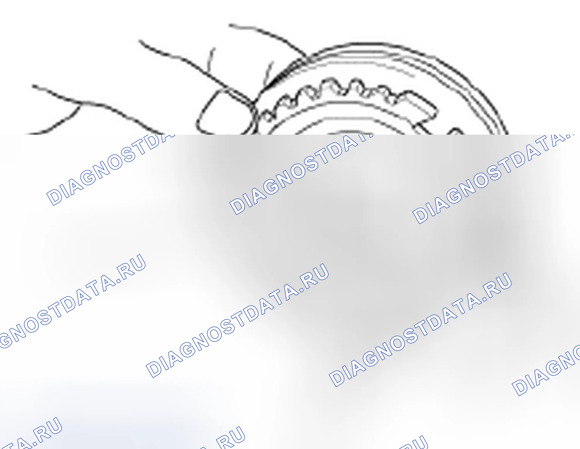 Рис. 183: Втулка и ступица синхронизатора. Hyundai Elantra IV