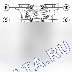 Повторная установка: двигатели DW12 — b1cp099c. Citroen C5 I