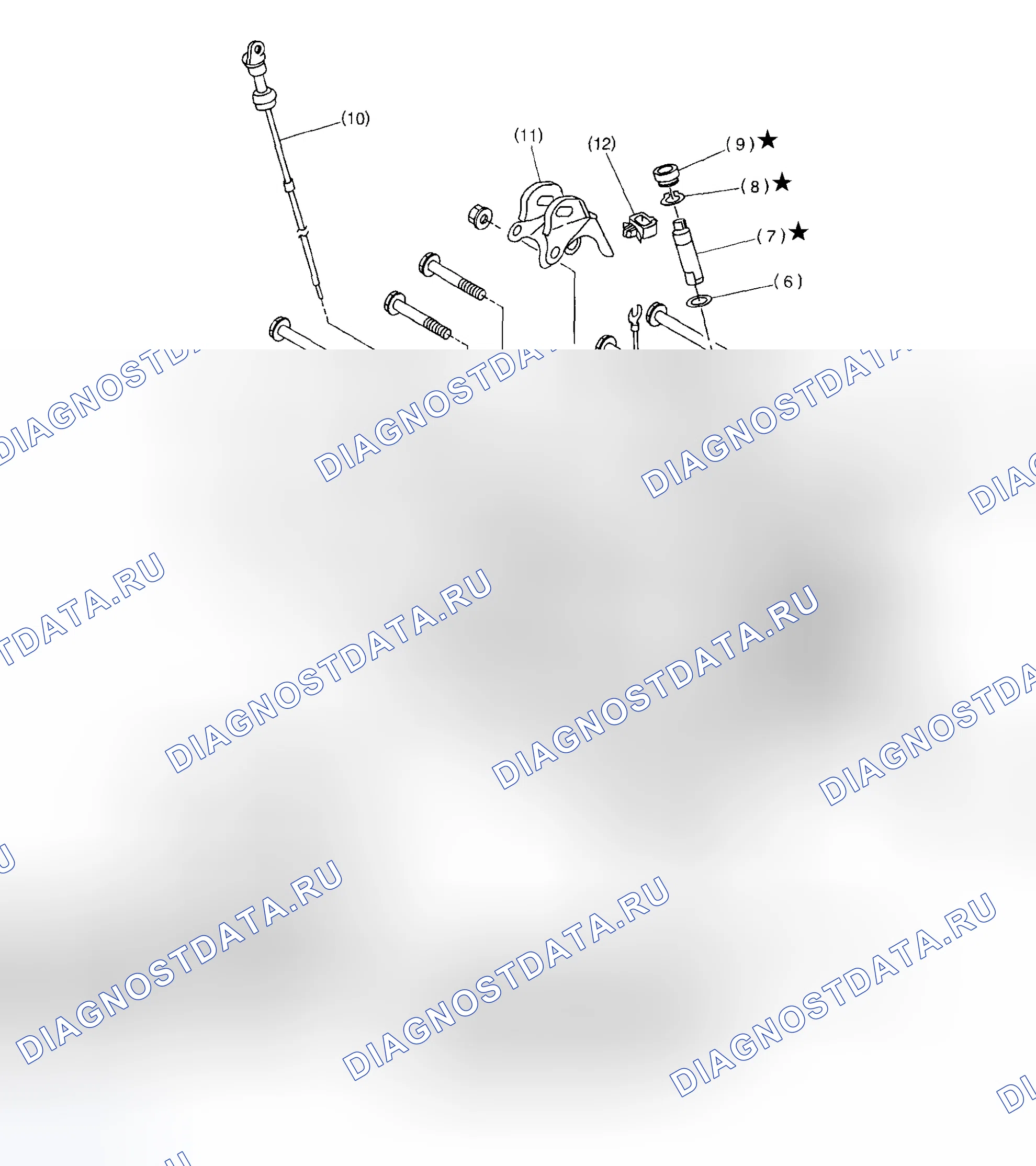 Рис. 162: Обзор сборки корпуса коробки передач. Subaru Outback BH