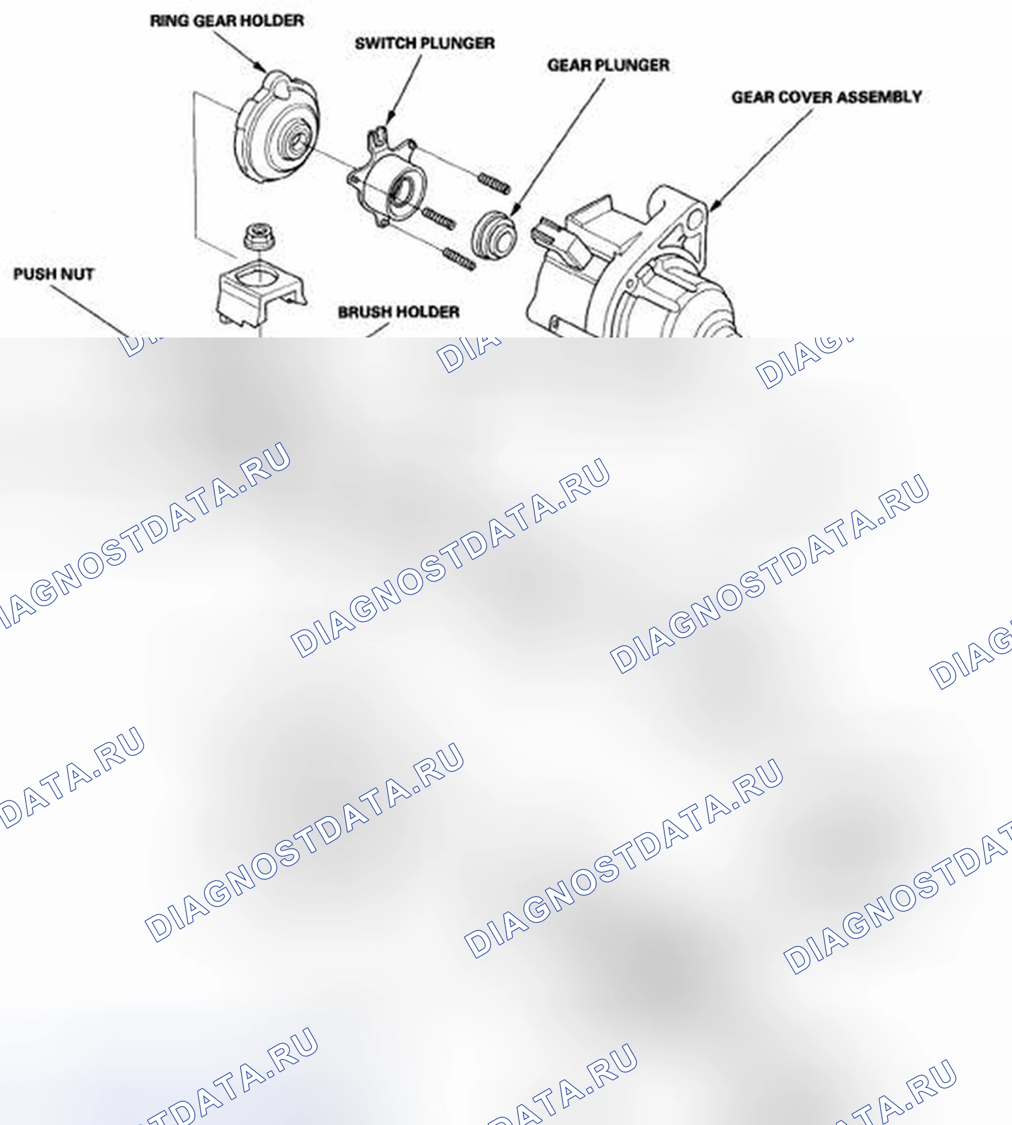 Рис. 21: Разборка / повторная сборка. Acura CSX I