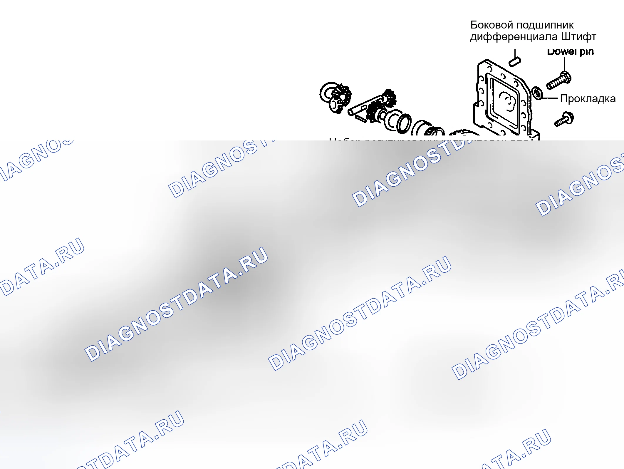 Рис. 1: КОМПОНЕНТЫ. Hyundai Santa Fe I