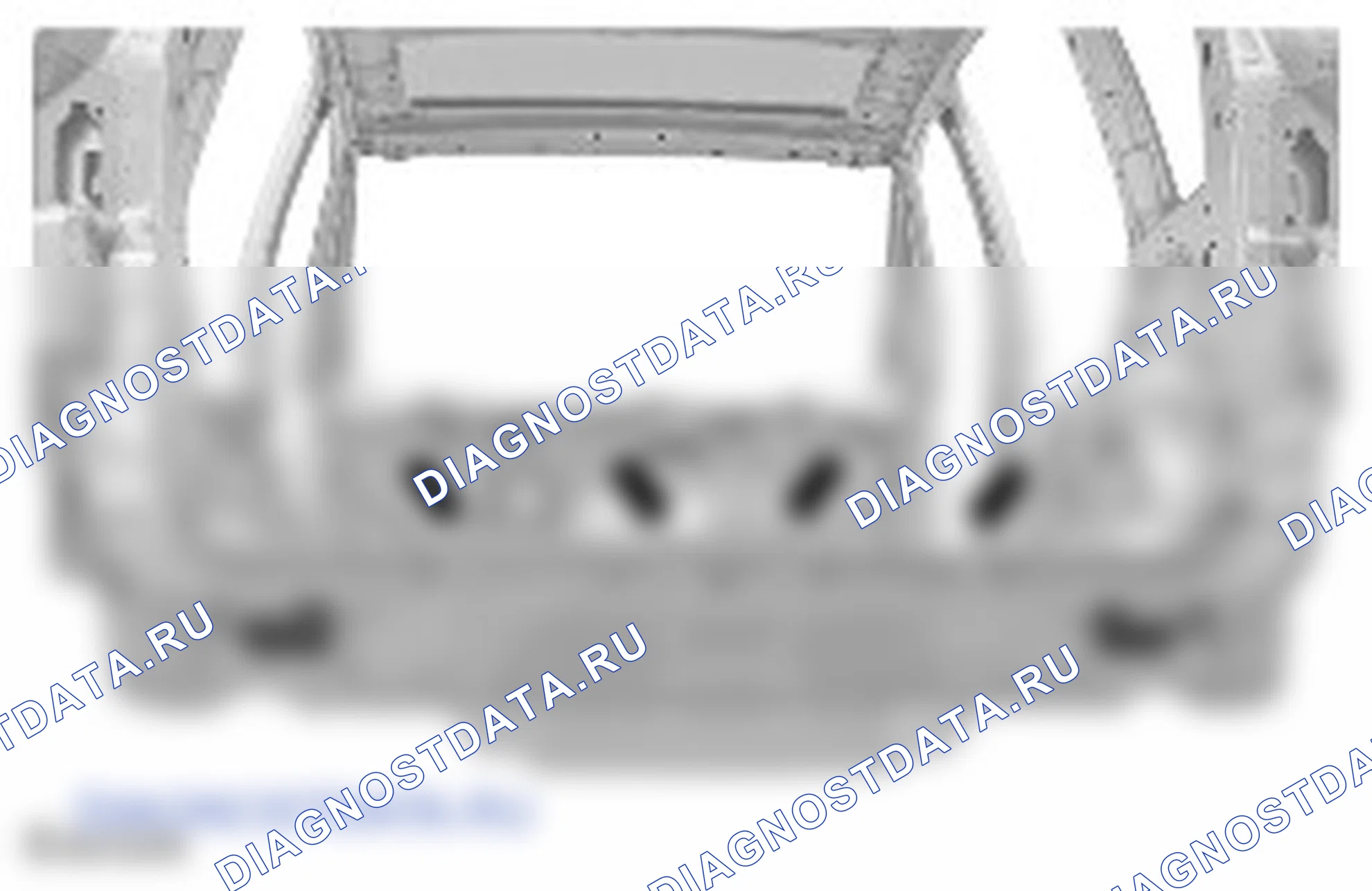 Как снять и установить заднюю панель и усилительный элемент. Ford S-MAX I