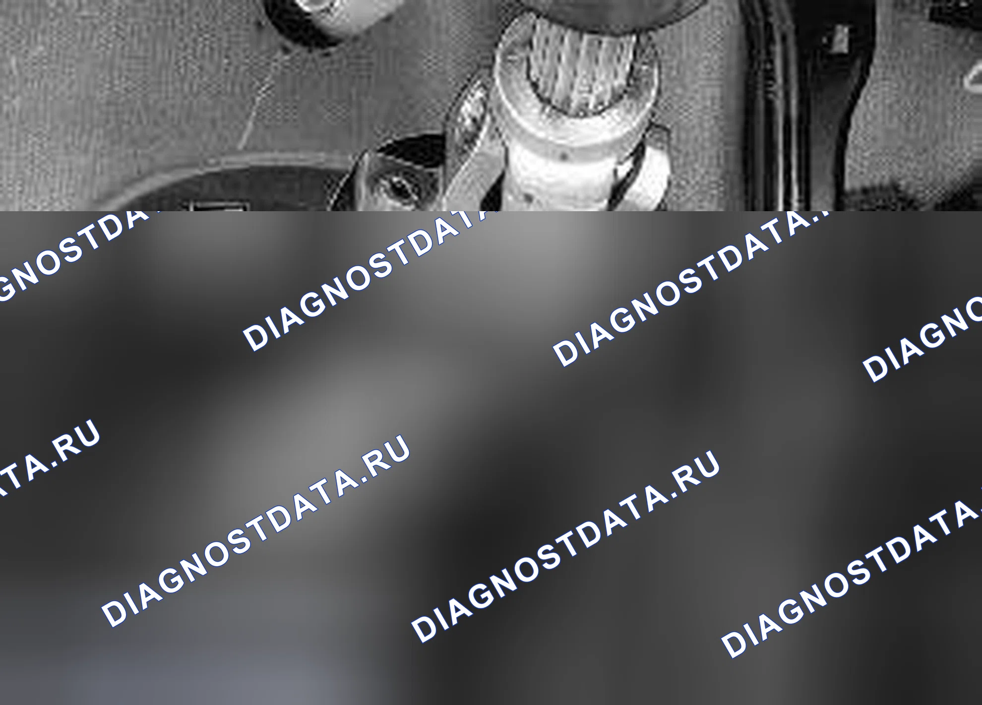 Рис. 147: Установка ботинка, гайки, винта и стопорной скобы. Volvo C70 I