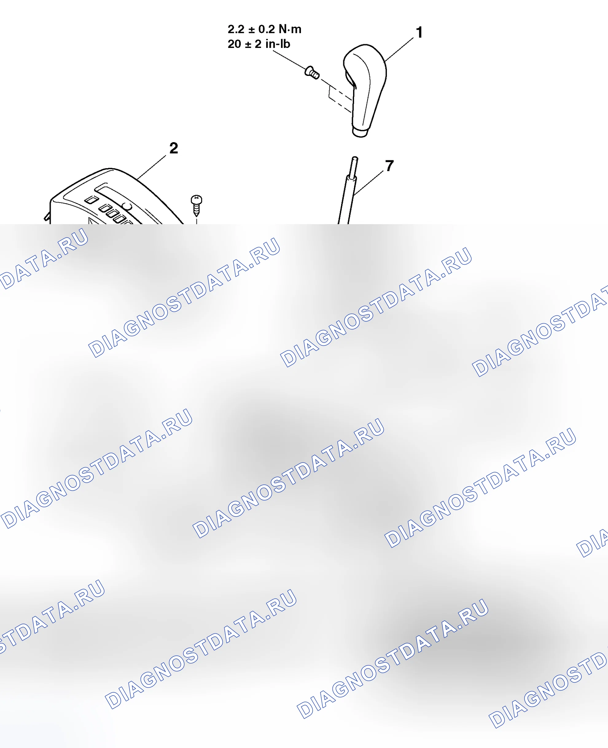 Рис. 423: РАЗБОРКА И СБОРКА. Mitsubishi Lancer Evolution IX