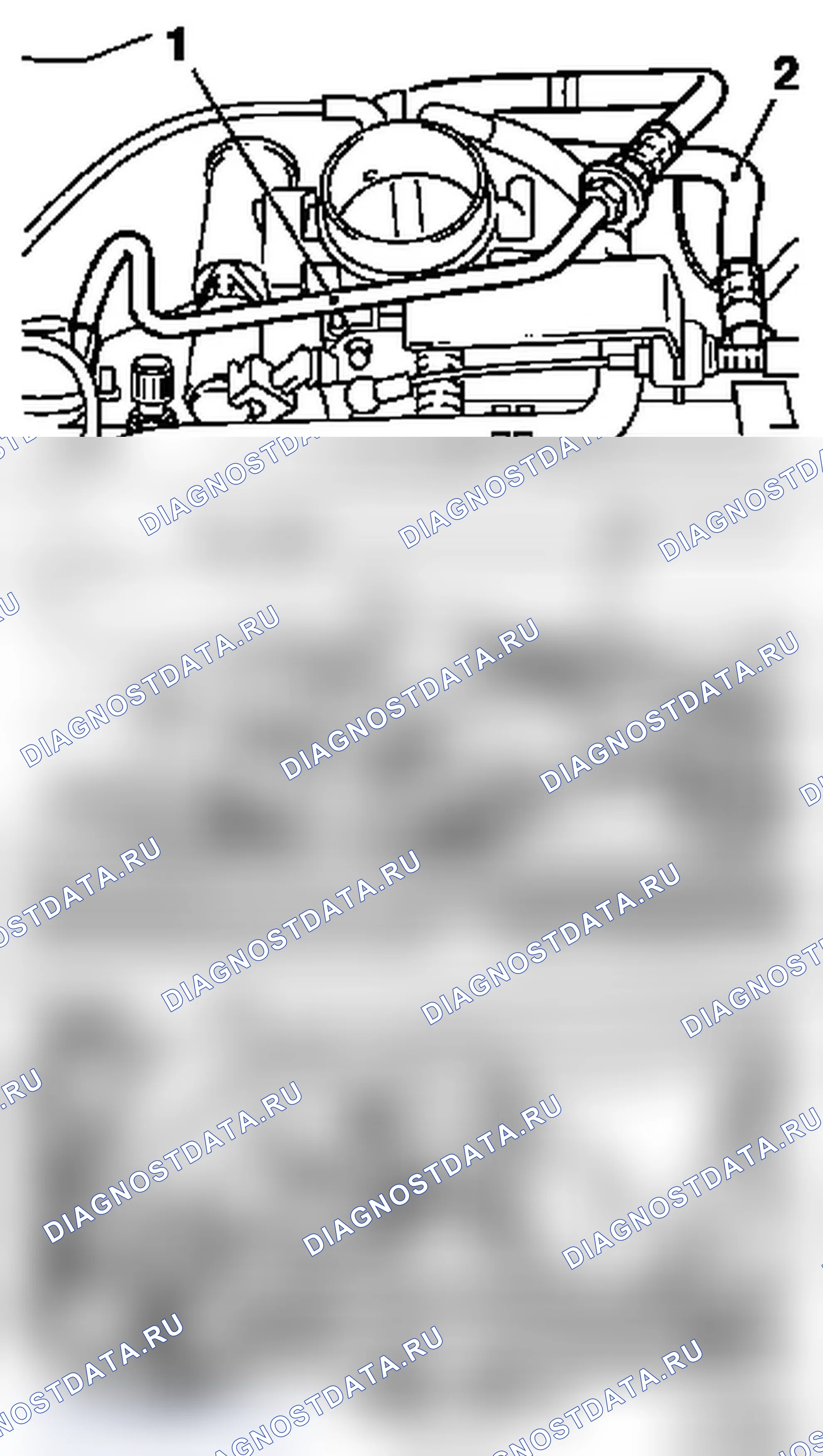 Снять и установить впускной патрубок (X 20 XEV, X 20 XER). Opel Astra G