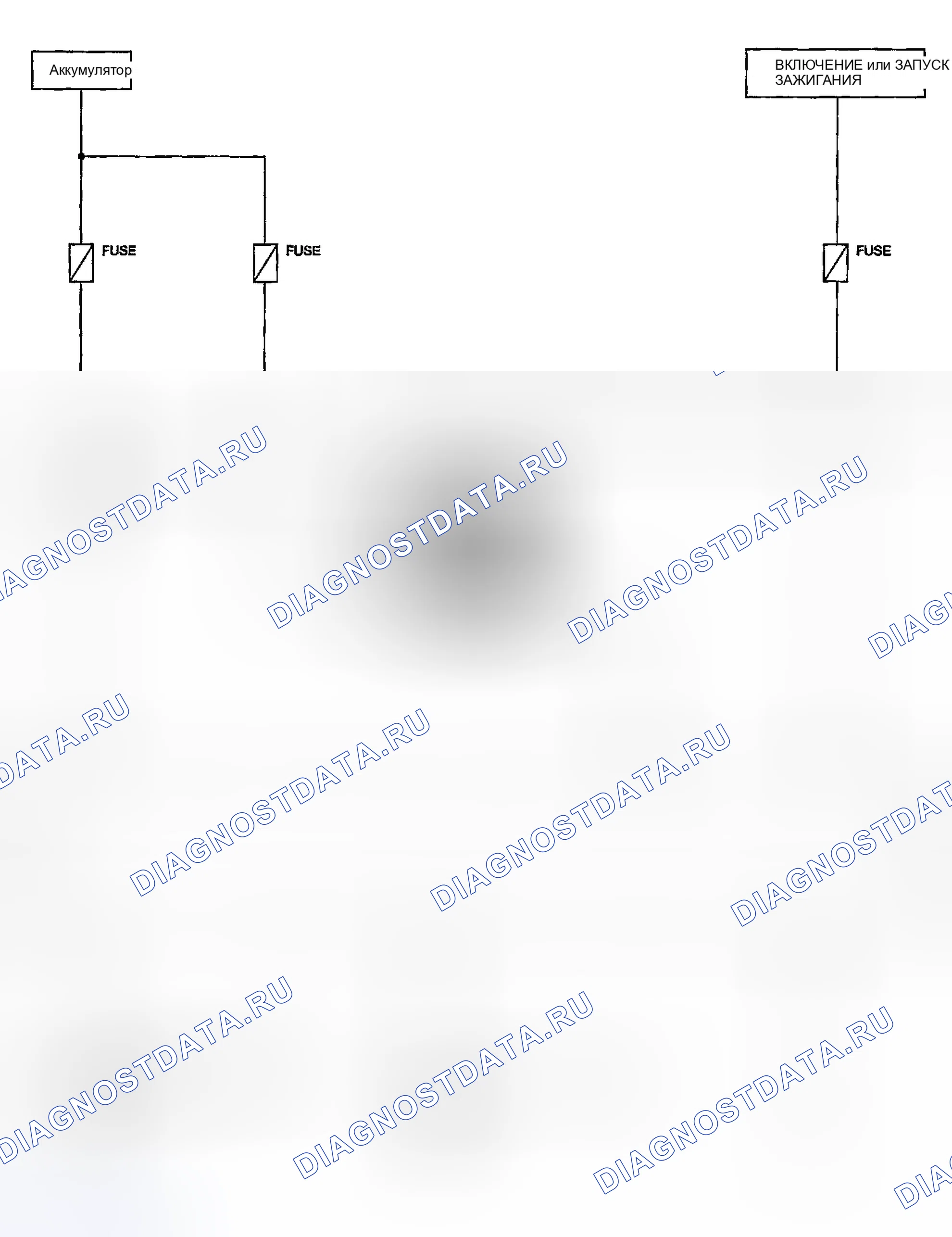 Рис. 3: Принципиальная схема. Honda Odyssey (North America) I