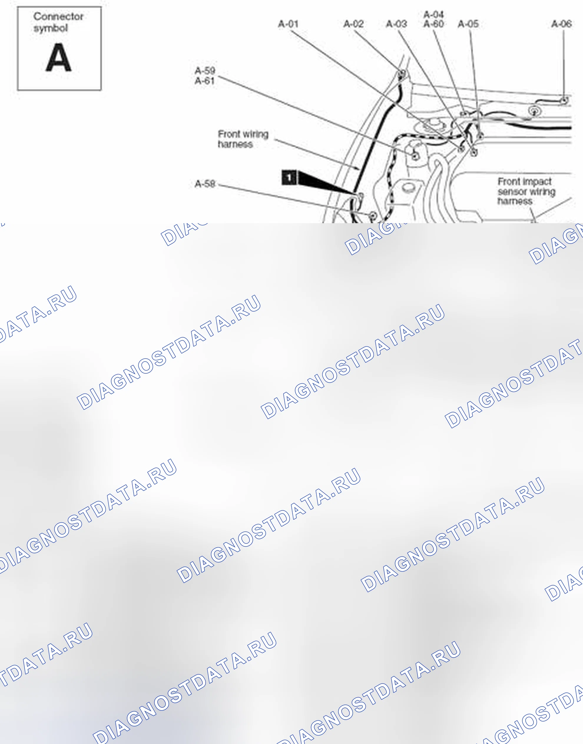 Рис. 93: МОТОРНЫЙ ОТСЕК. Mazda MX-5 NB
