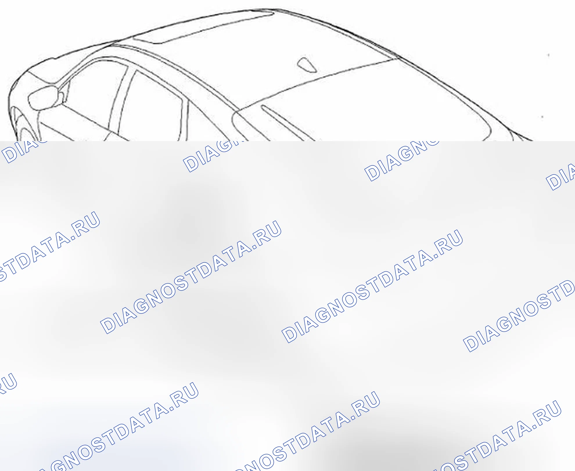 Рис. 154: Указатель расположения компонентов. Honda Crosstour I