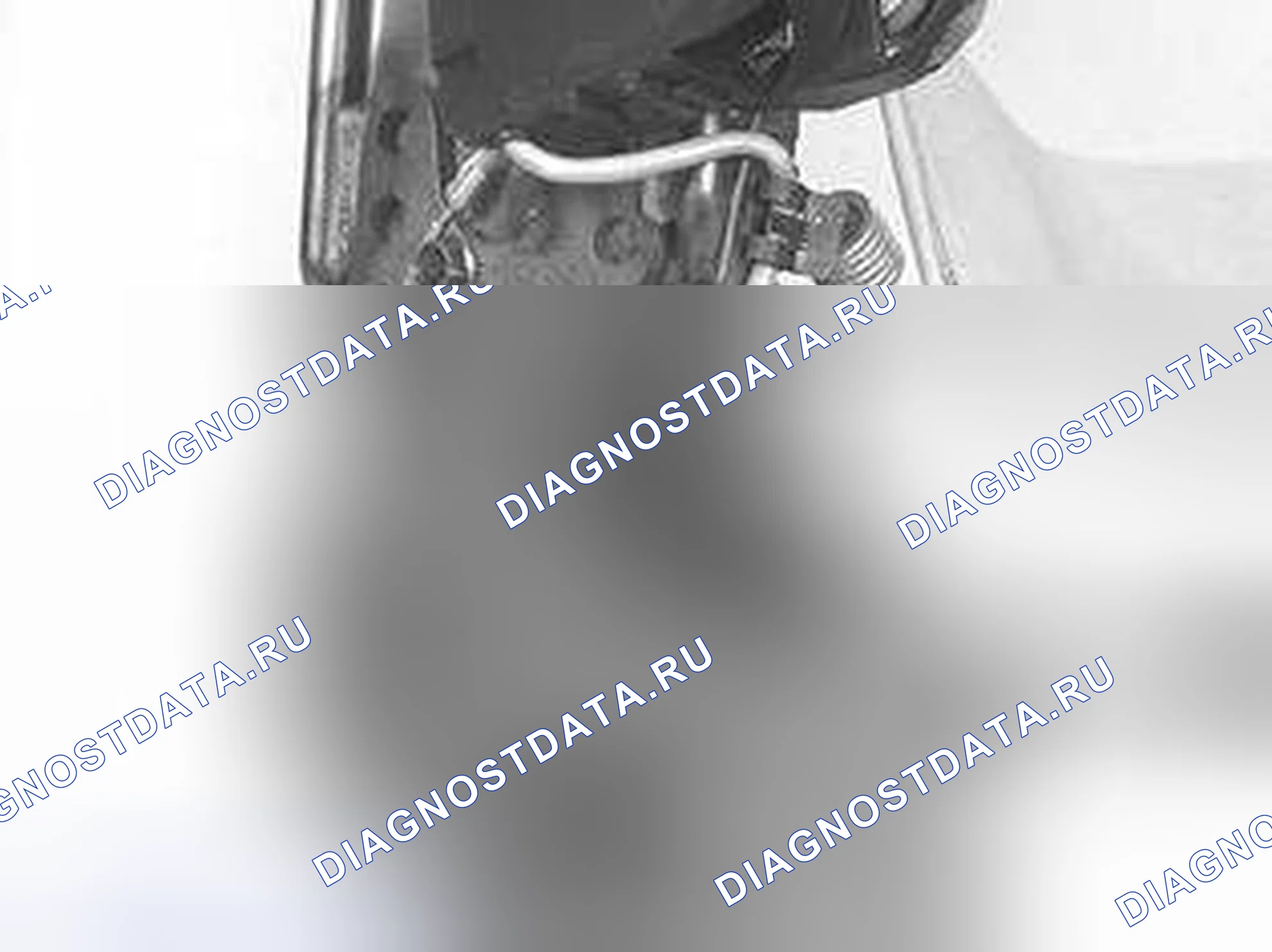 Рис. 444: Снятие троса и пружины. Volvo C70 I