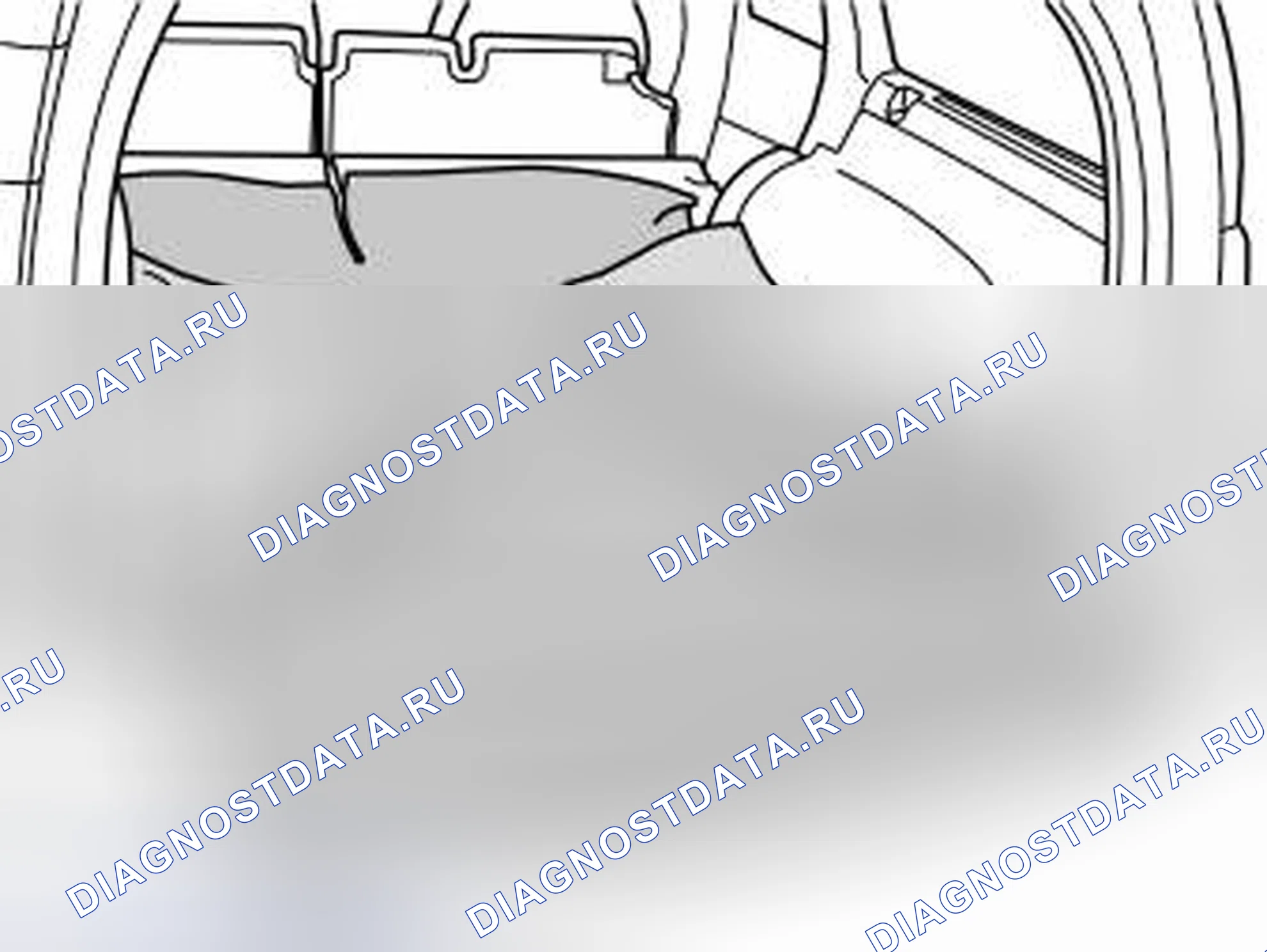 Рис. 610: Установка защитной крышки. Volvo V70 II