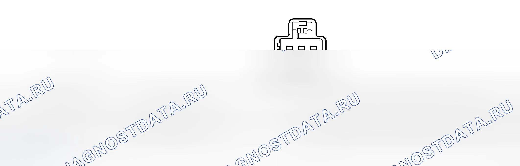 Рис. 113: Высоко установленный стоп-лампа C904. Ford Pickup F350 Super Duty 
