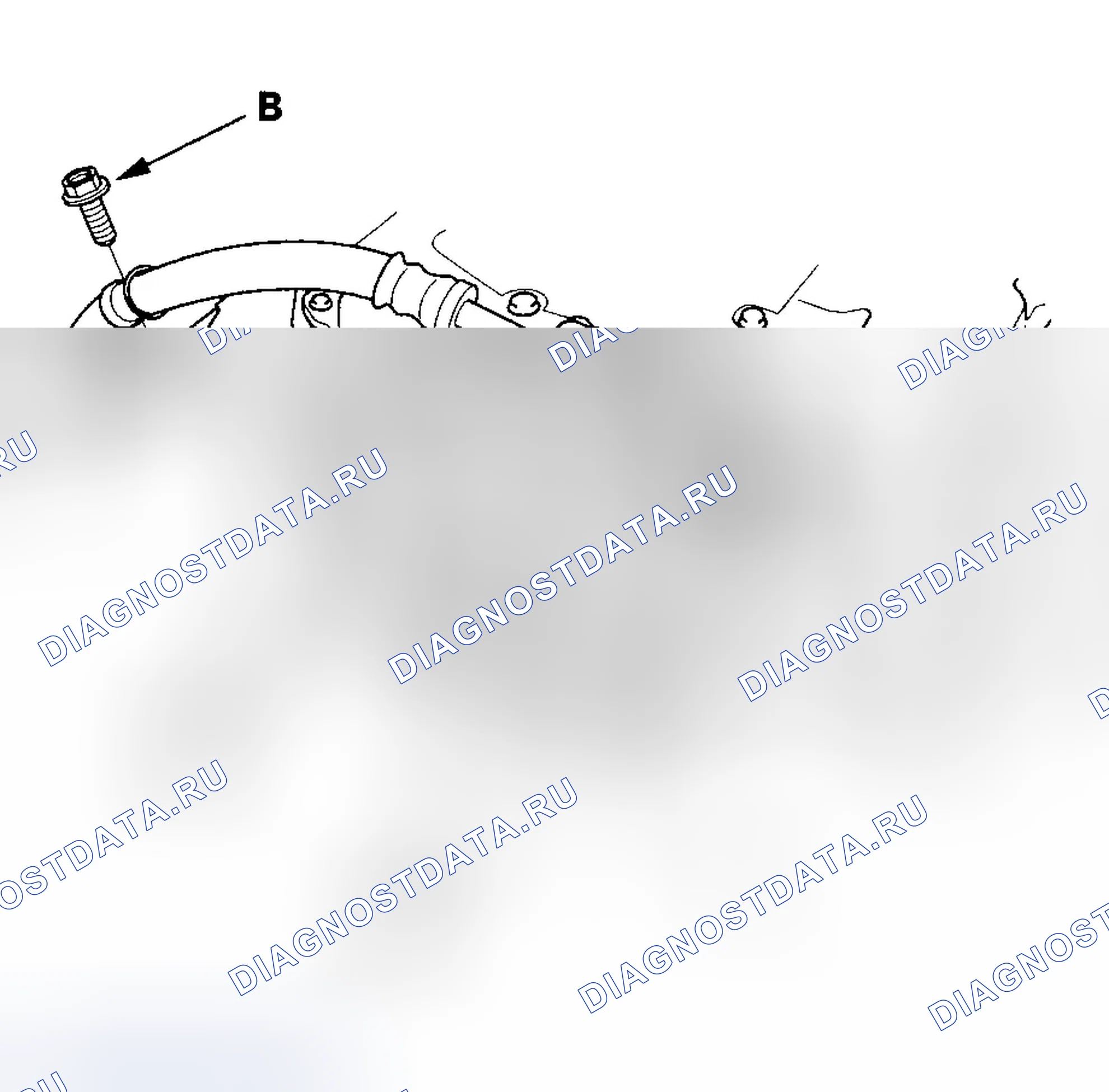 Рис. 157: Снятие головки цилиндра. Honda Odyssey III
