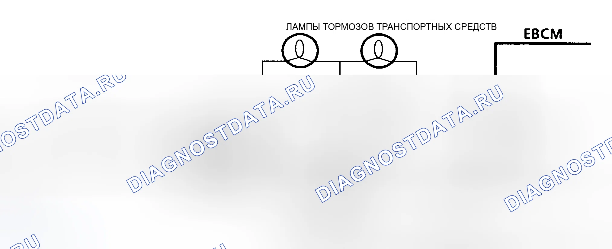 Рис. 83: A091 кода, схема, размыкание контактов тормозного переключателя во время замедления. Pontiac Trans Sport I