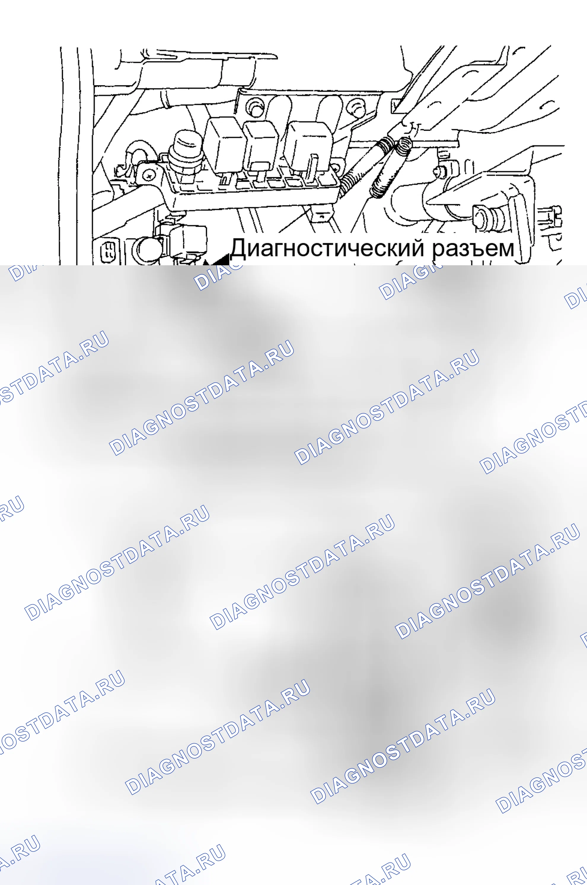 Рис. 23: Проверка входных данных (только для моделей, оборудованных ETACS). Mitsubishi Galant VI
