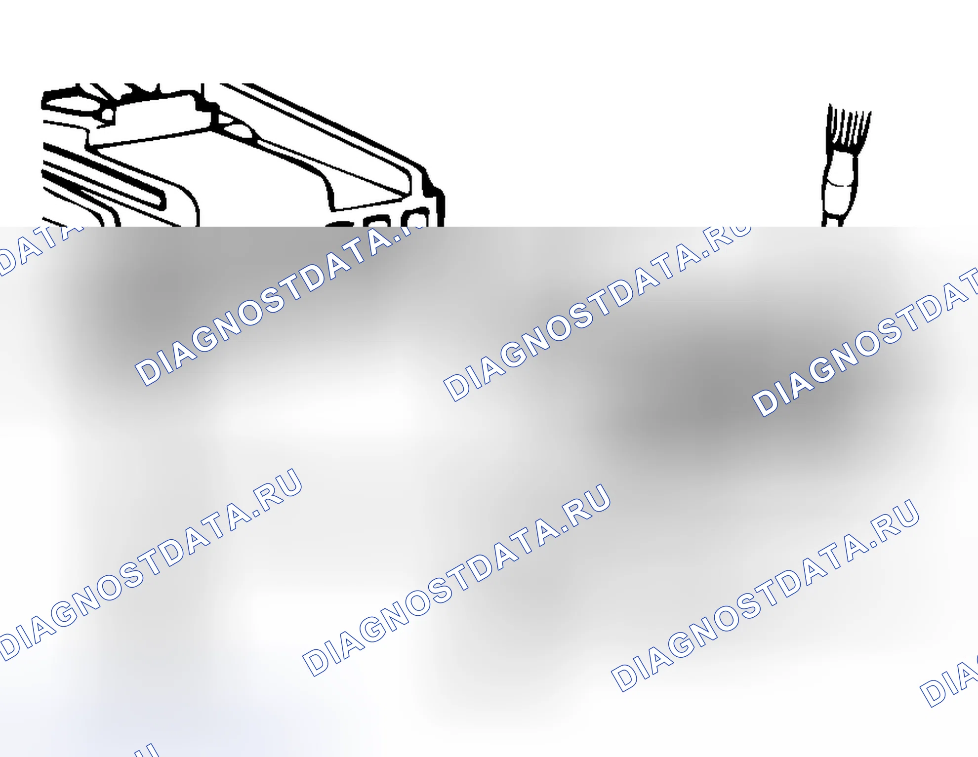 Рис. 54: РАЗЪЕМ КОМПЬЮТЕРА. Mitsubishi Lancer Evolution IX