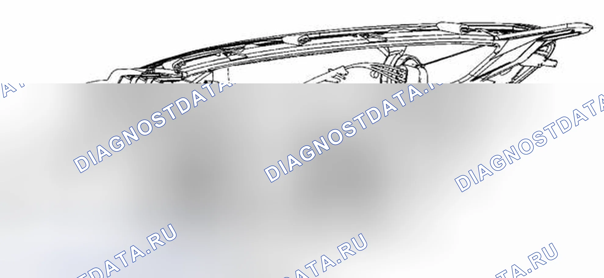 Рис. 30: Замена лампы маркера на передней стороне. Kia Rio III рестайлинг
