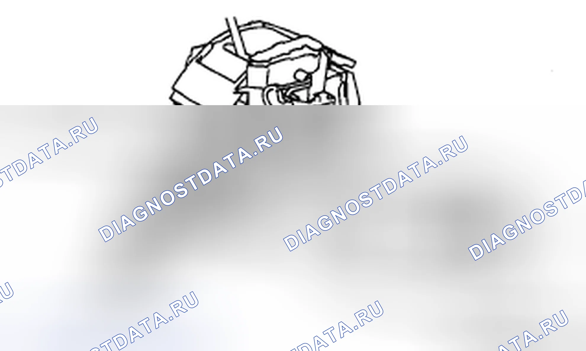 Рис. 419: ПРОВЕРКА КАБЕЛЯ БЛОКИРОВКИ. Mazda CX-7 I