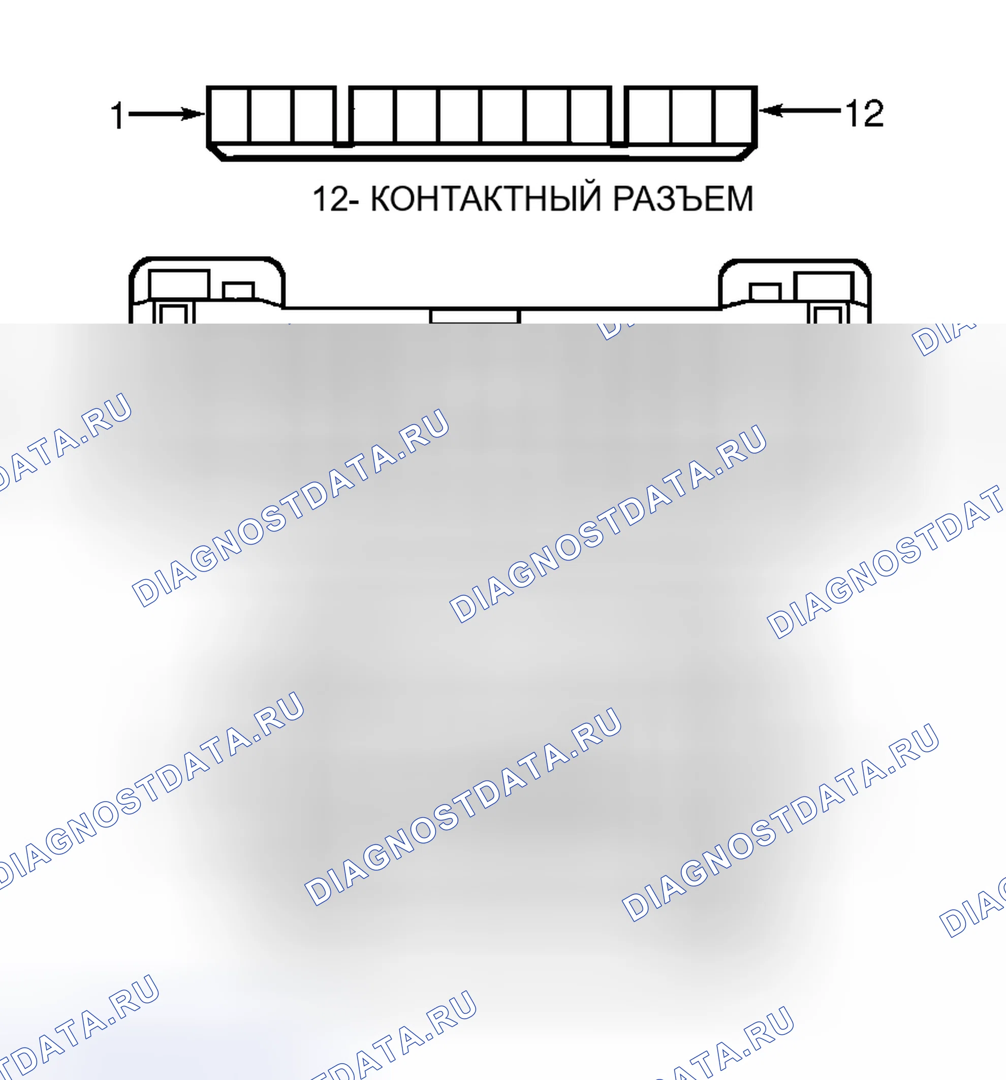 Рис. 15: ЭБУ управления кузовом. Toyota Avalon XX20