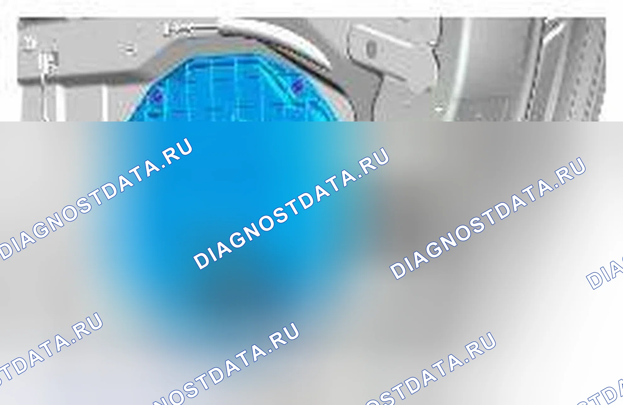 Рис. 16: ДЕМОНТАЖ. Jaguar XFR I