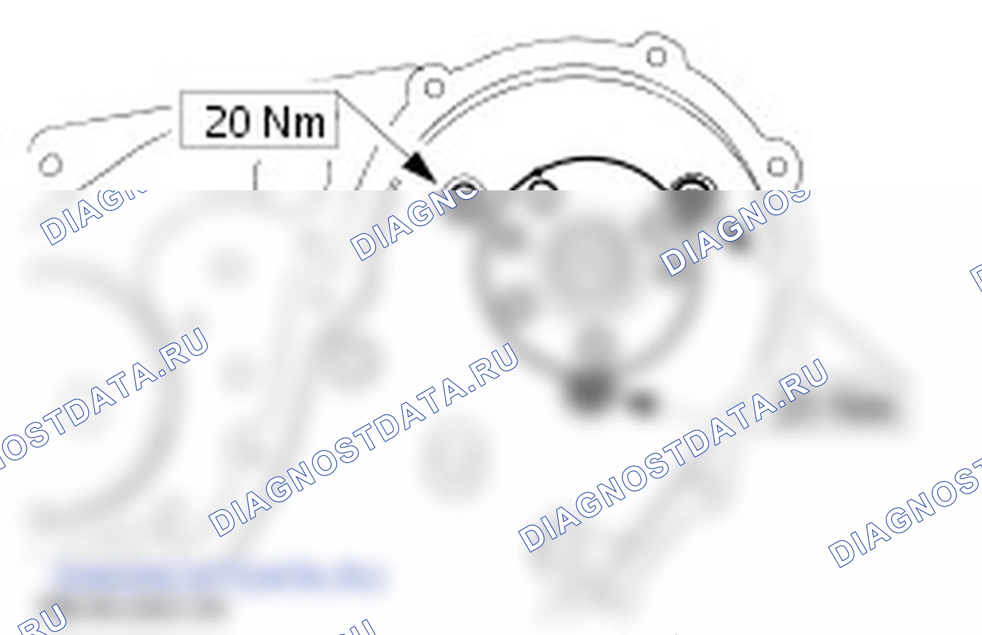 Сборка двигателя. Ford Transit Connect I