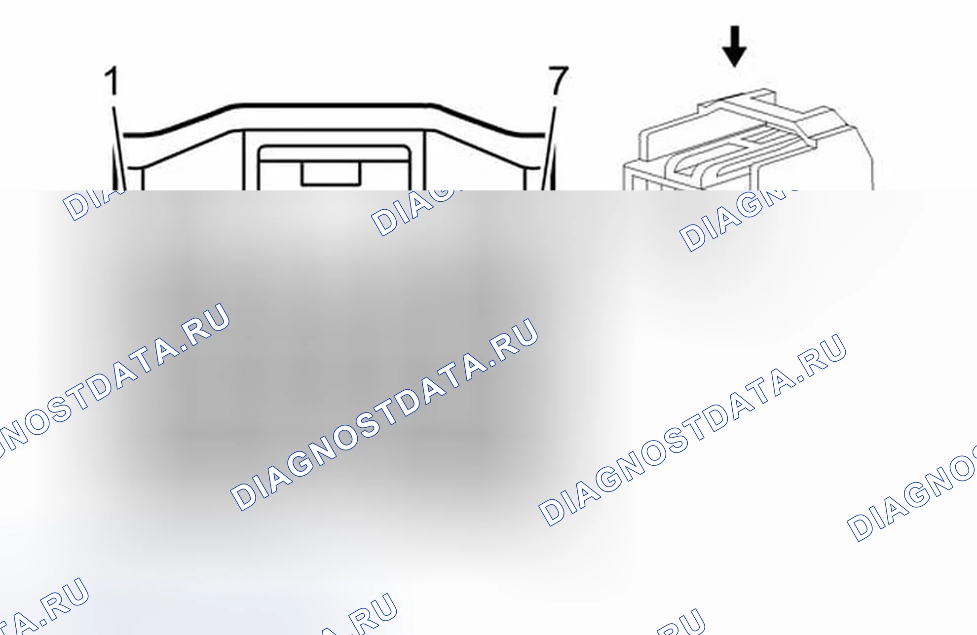 Рис. 113: Дверной замок и переключатель окон - драйвер X2 (A31 / AU3). Chevrolet Colorado I