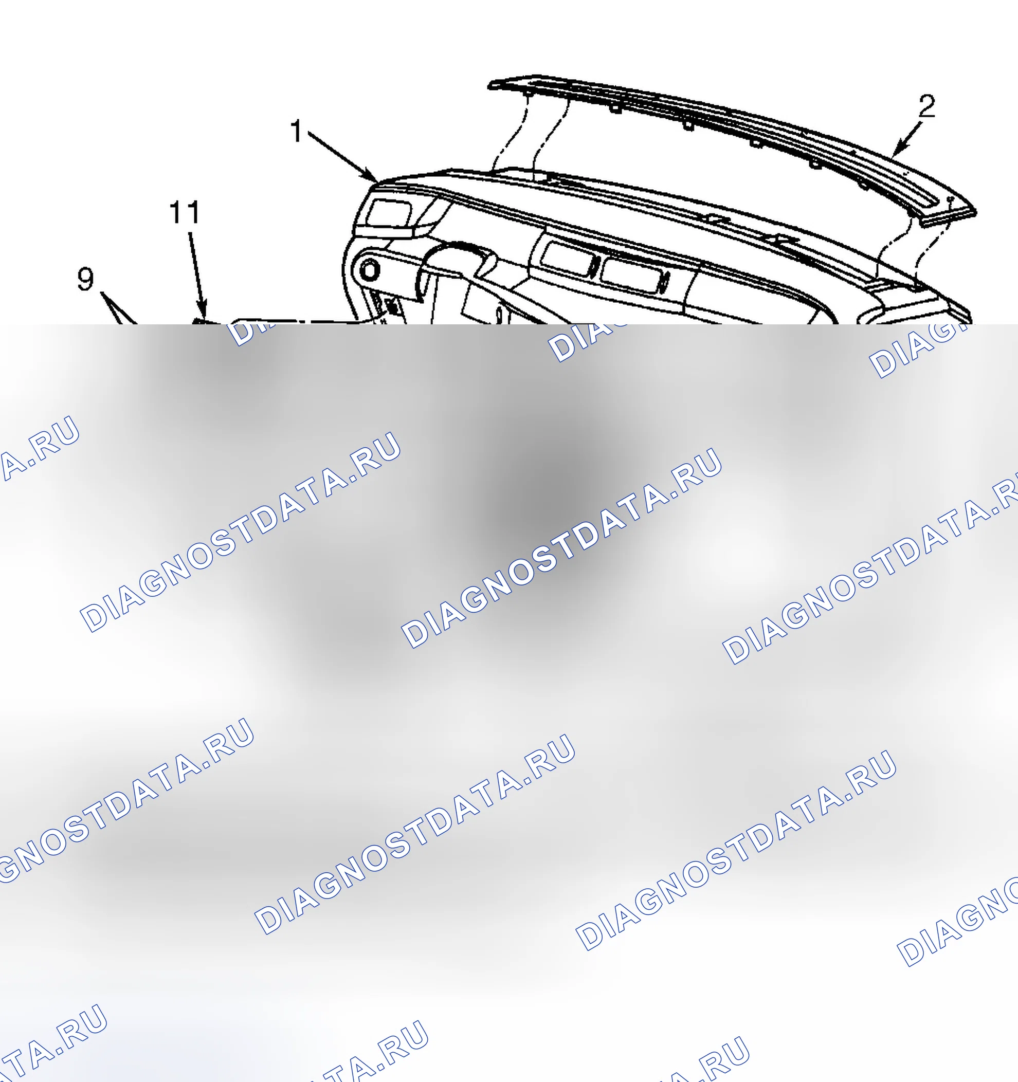 Рис. 6: Демонтаж и монтаж. Ford Windstar I