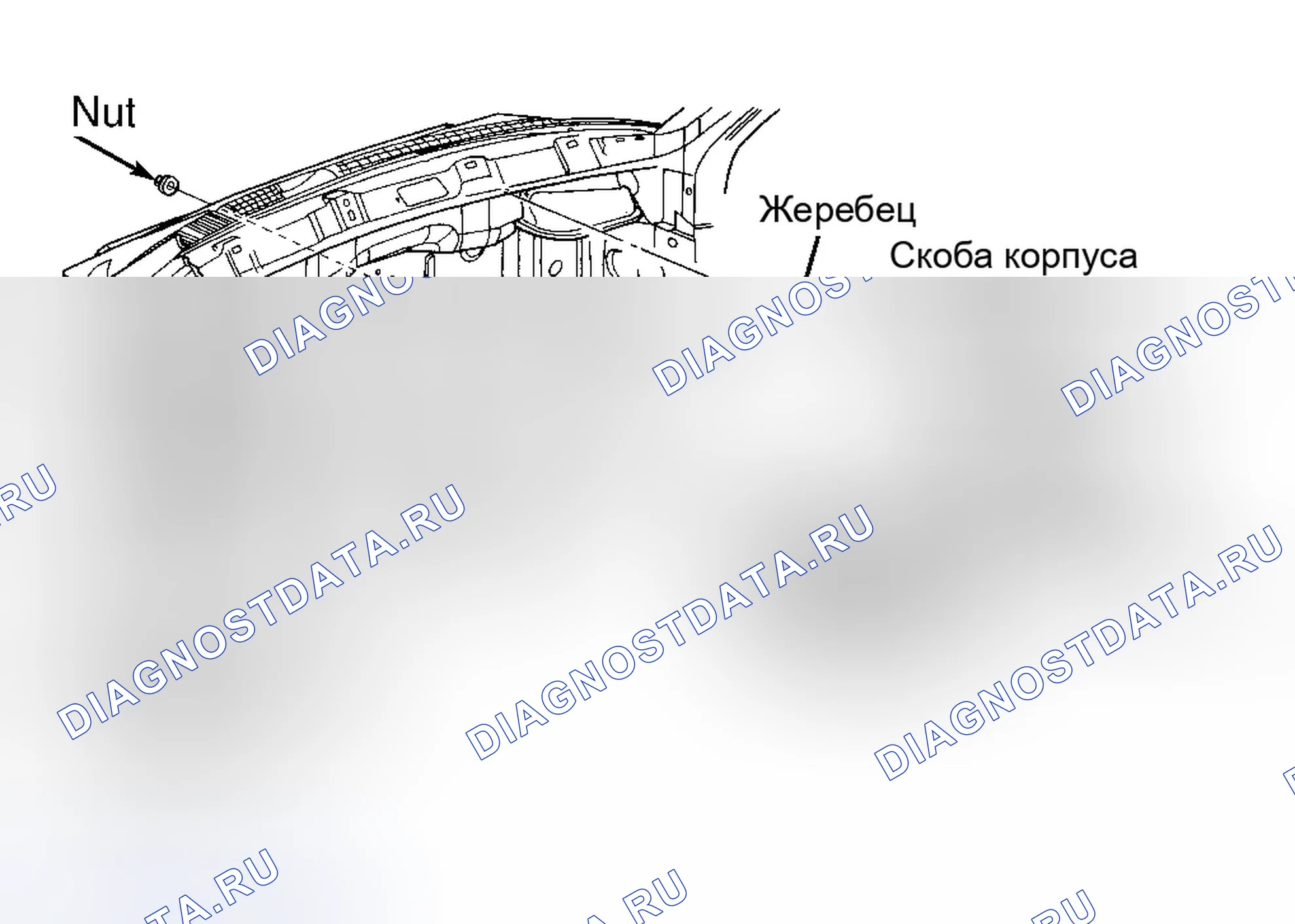 Рис. 34: Демонтаж и монтаж (Dakota и Durango). Dodge Dakota II