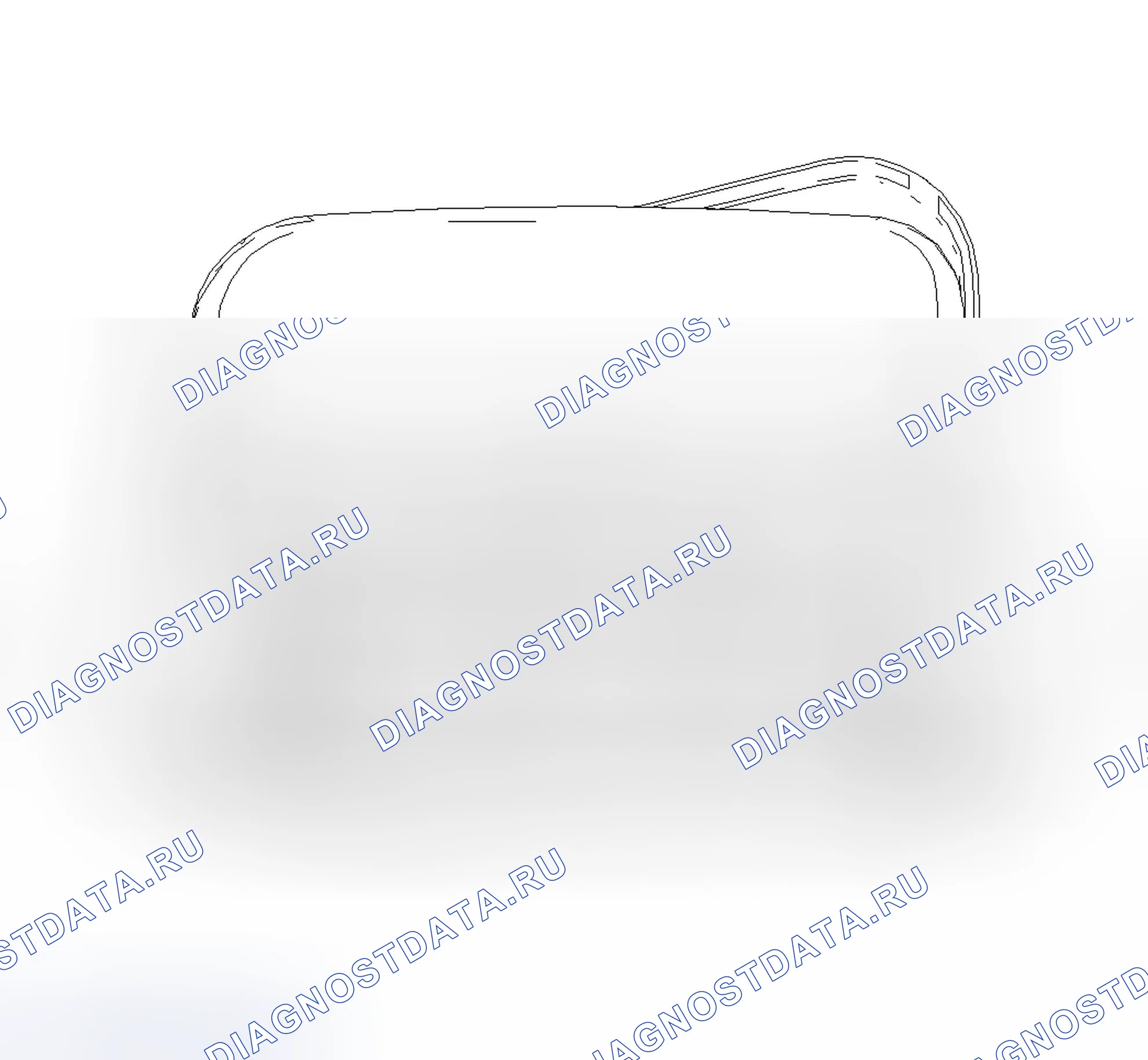 Рис. 13: Блок предохранителей X51A - Реле вида сверху приборной панели. Chevrolet Malibu VIII рестайлинг