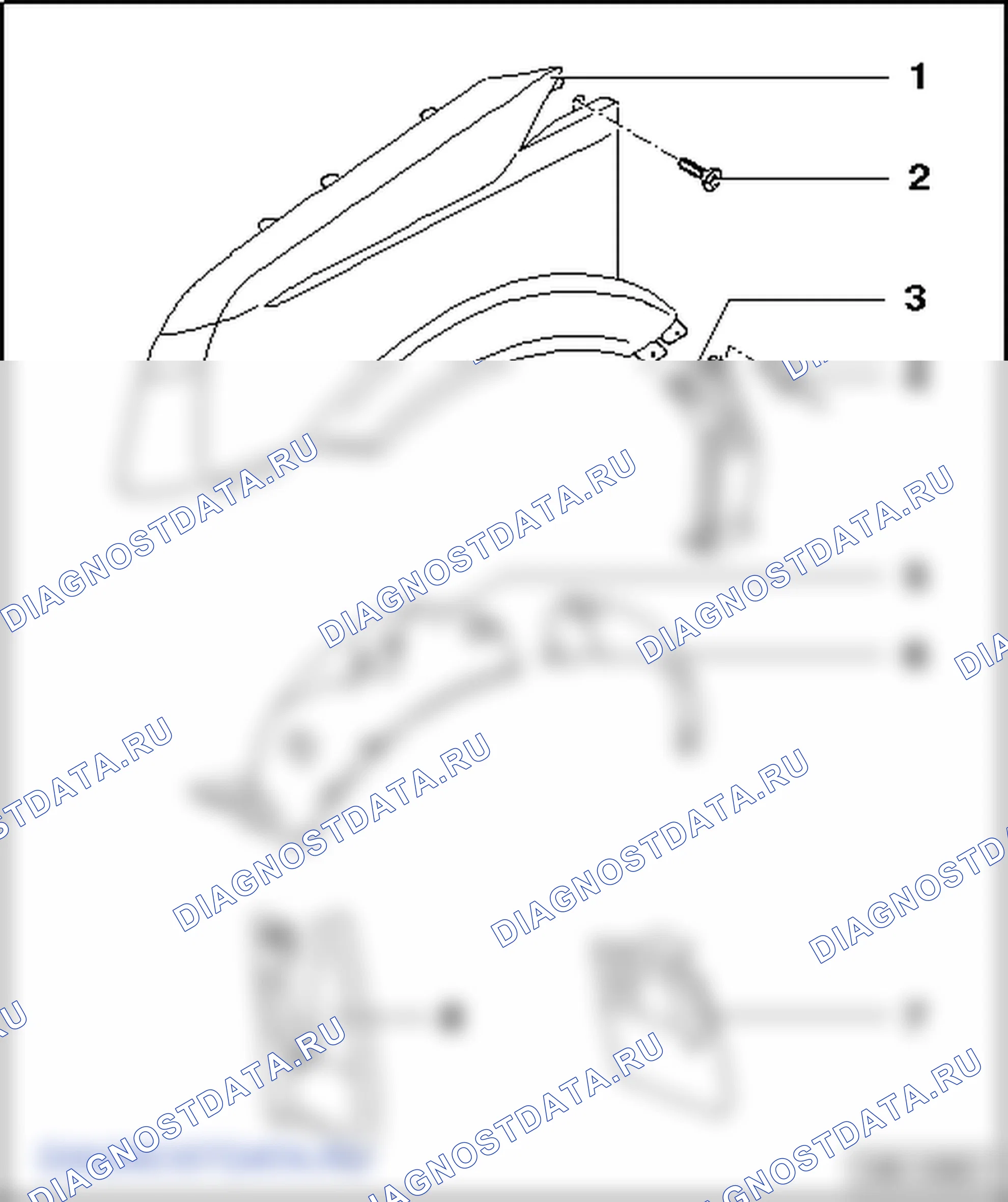 Крыло. Volkswagen Crafter I