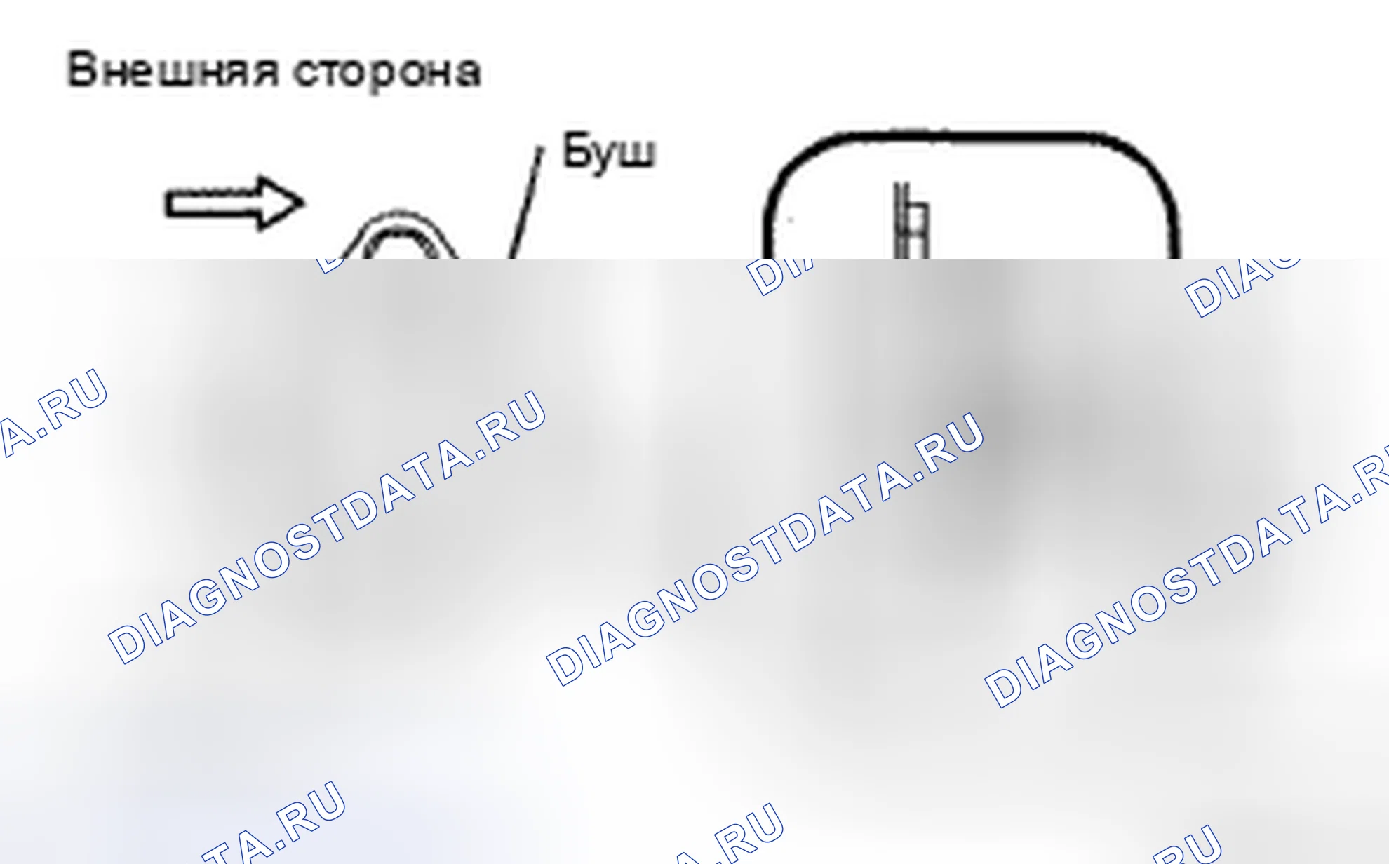 Рис. 61: УСТАНОВКА. Toyota Avalon XX30 рестайлинг