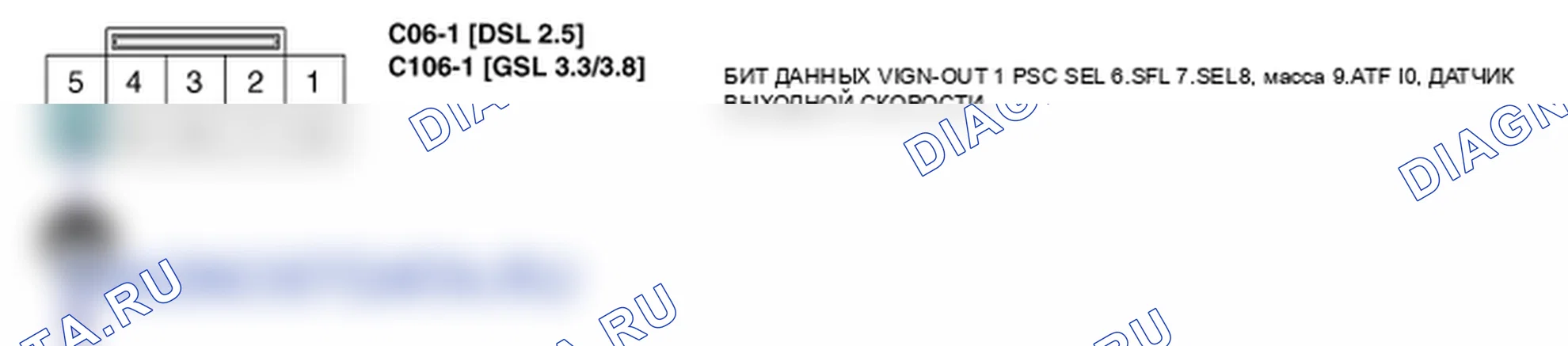 Контроль проводов — P0721. Kia Sorento BL
